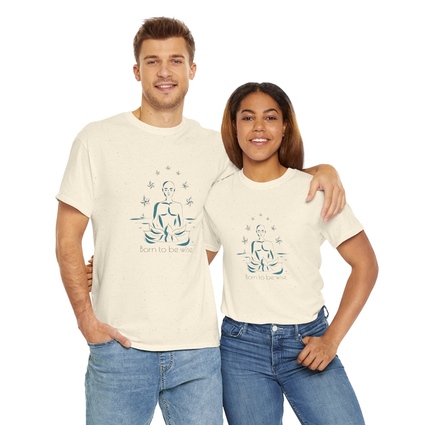 'Born to Be Wise' - T-shirt unisexe 100% coton éco - responsable - The Corsicaner