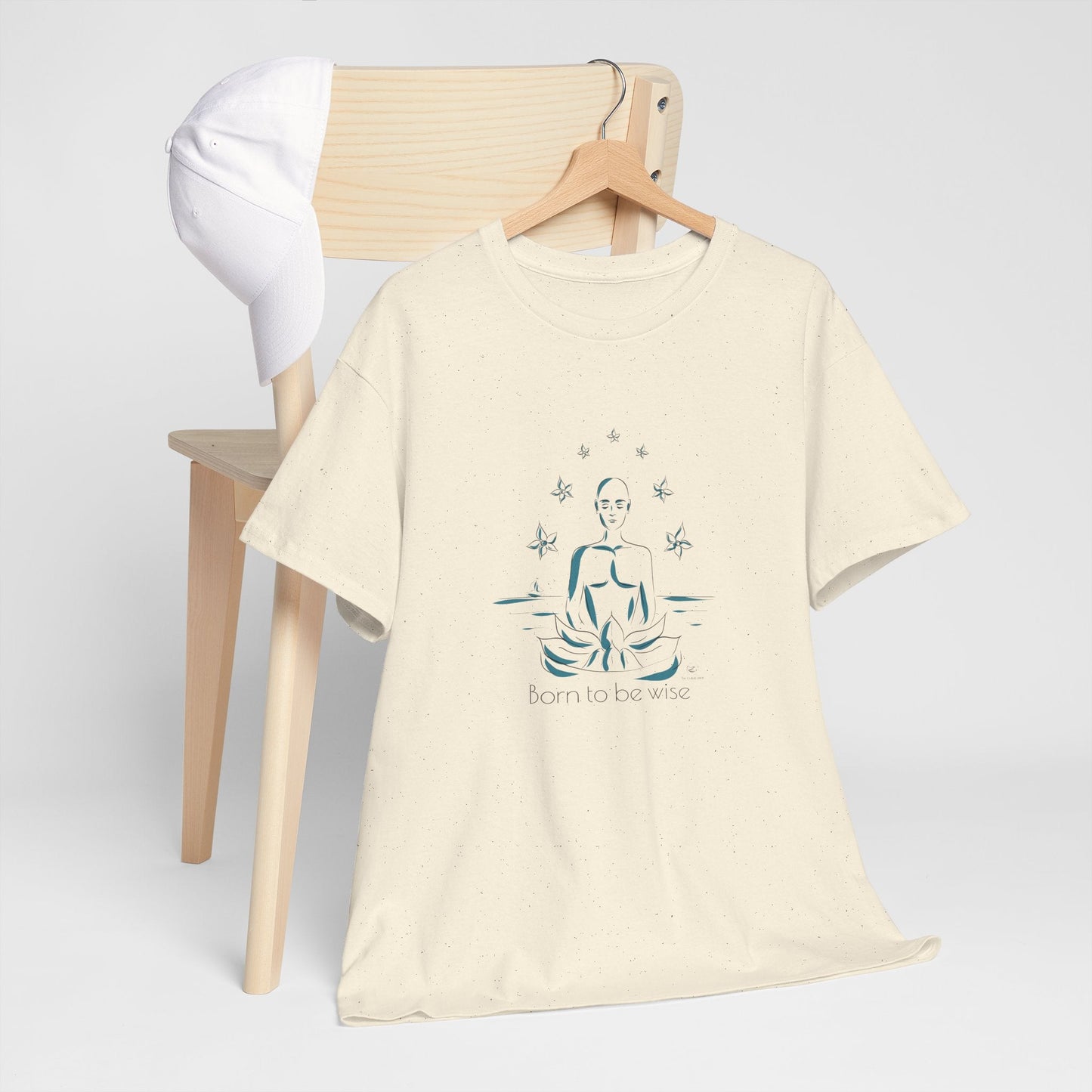 'Born to Be Wise' - T-shirt unisexe 100% coton éco - responsable - The Corsicaner