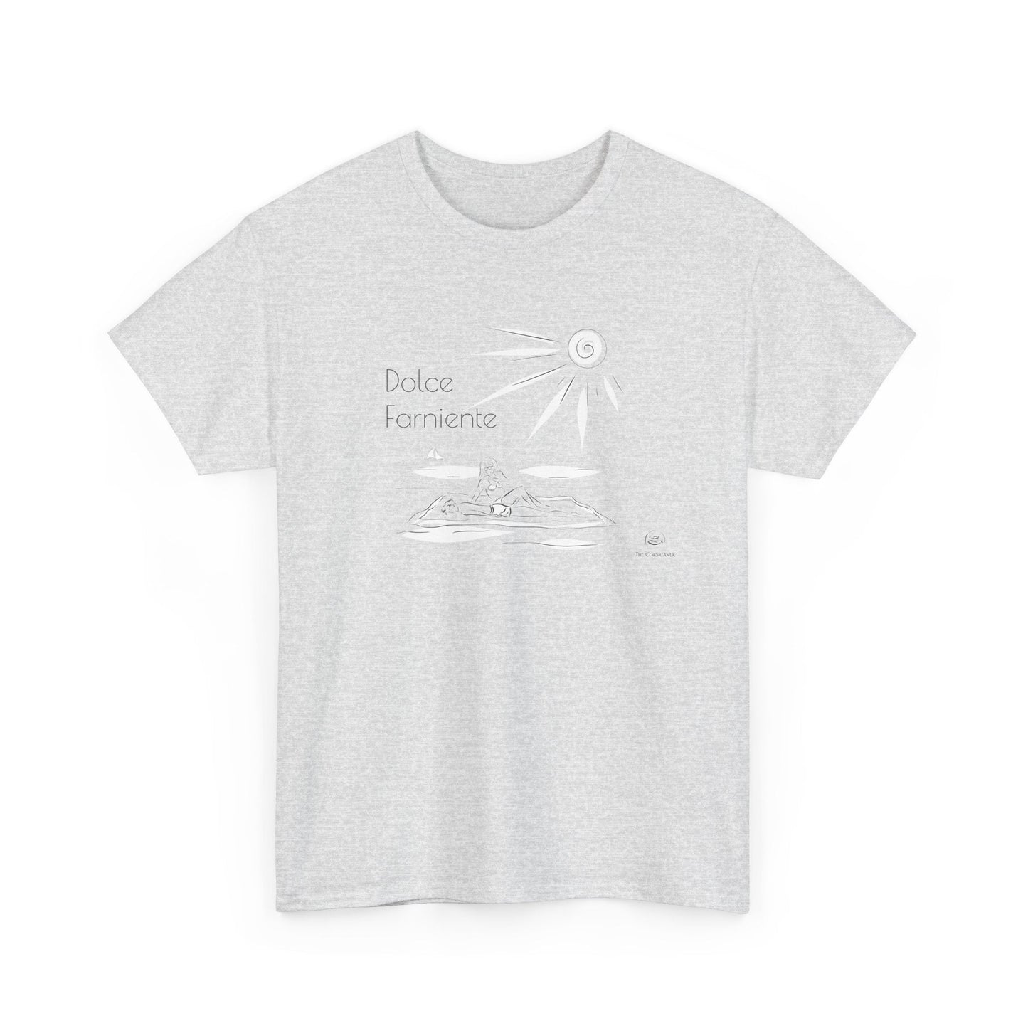 "Dolce Farniente" T-shirt unisexe 100% coton éco - responsable - The Corsicaner