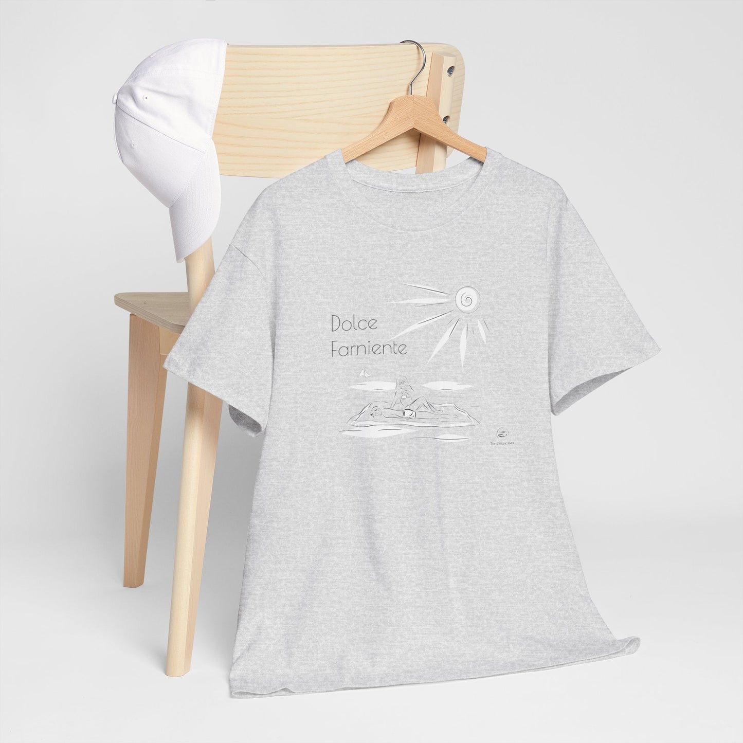 "Dolce Farniente" T-shirt unisexe 100% coton éco - responsable - The Corsicaner