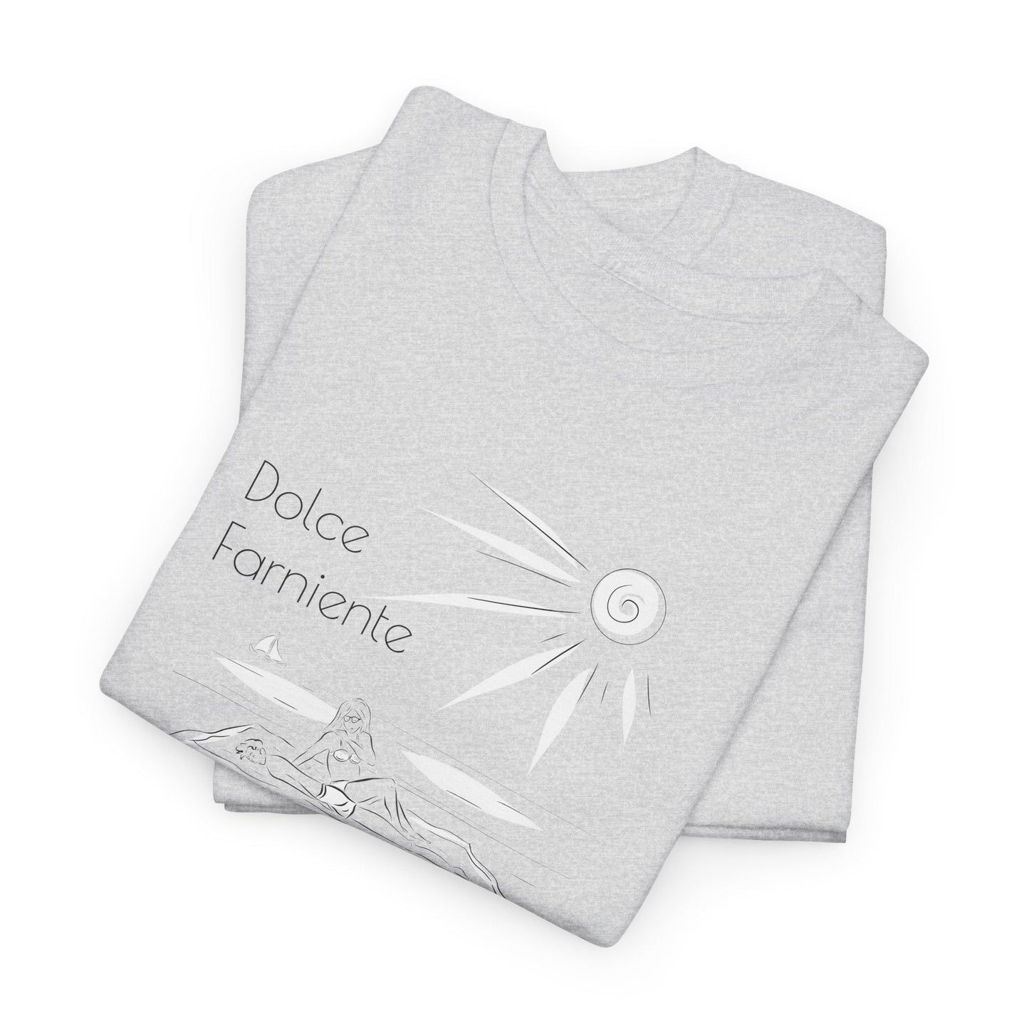 "Dolce Farniente" T-shirt unisexe 100% coton éco - responsable - The Corsicaner