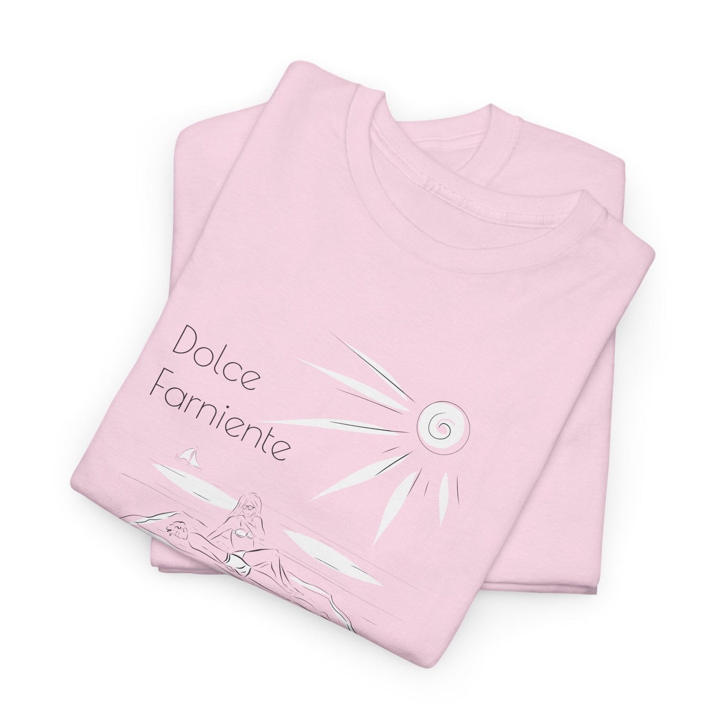 "Dolce Farniente" T-shirt unisexe 100% coton éco - responsable - The Corsicaner
