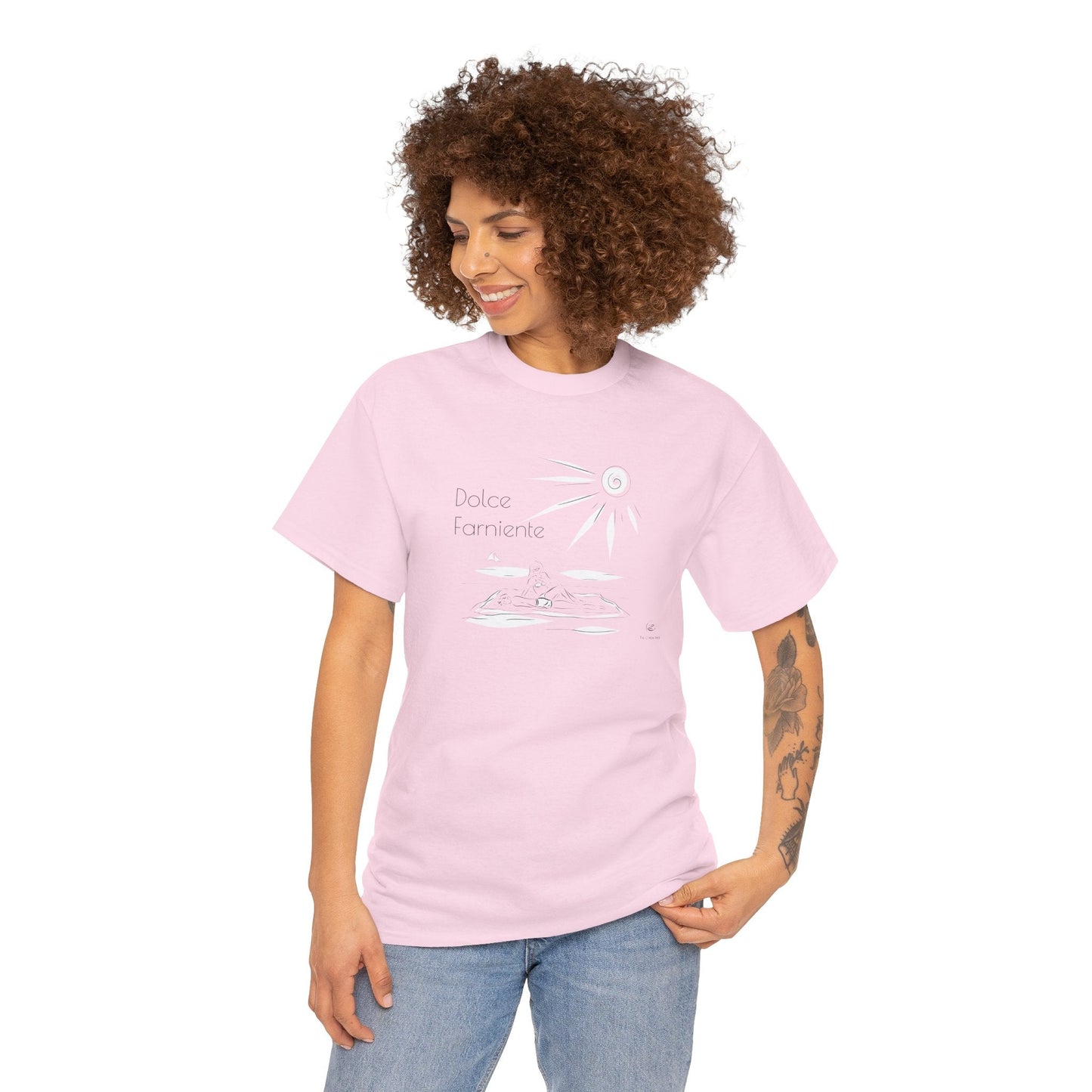 "Dolce Farniente" T-shirt unisexe 100% coton éco - responsable - The Corsicaner