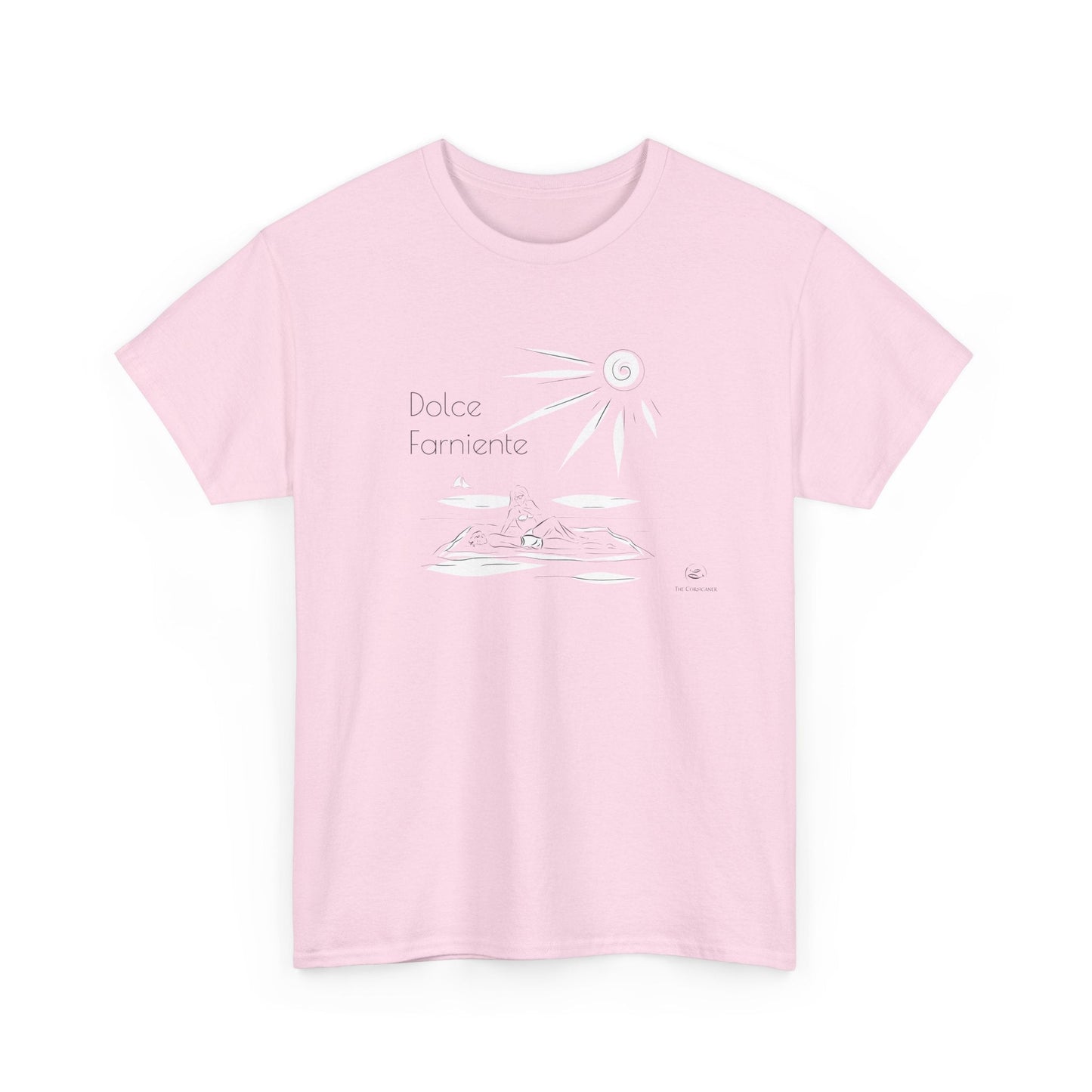 "Dolce Farniente" T-shirt unisexe 100% coton éco - responsable - The Corsicaner