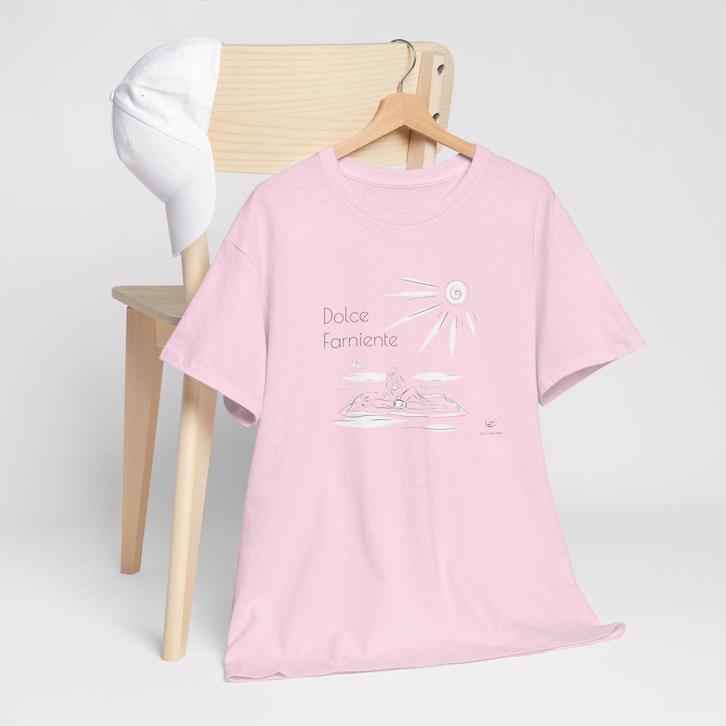 "Dolce Farniente" T-shirt unisexe 100% coton éco - responsable - The Corsicaner