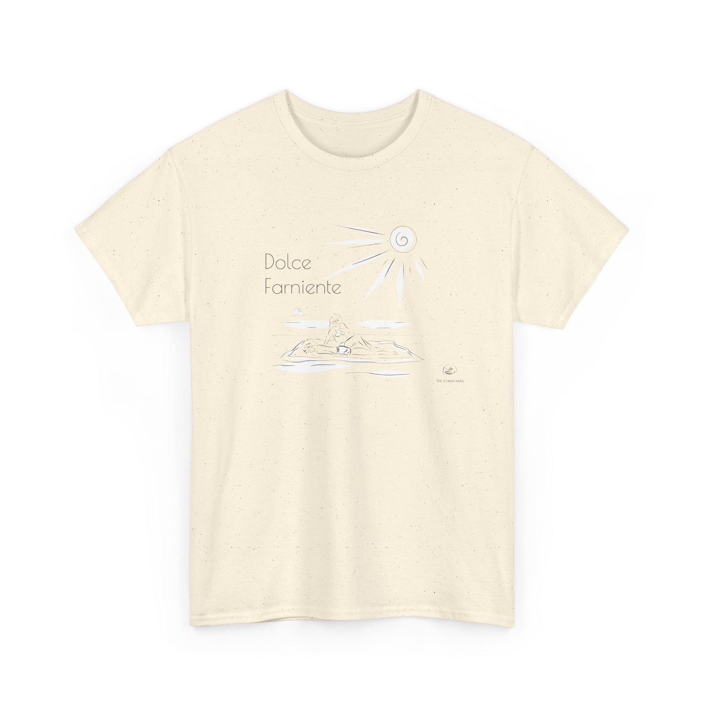 "Dolce Farniente" T-shirt unisexe 100% coton éco - responsable - The Corsicaner