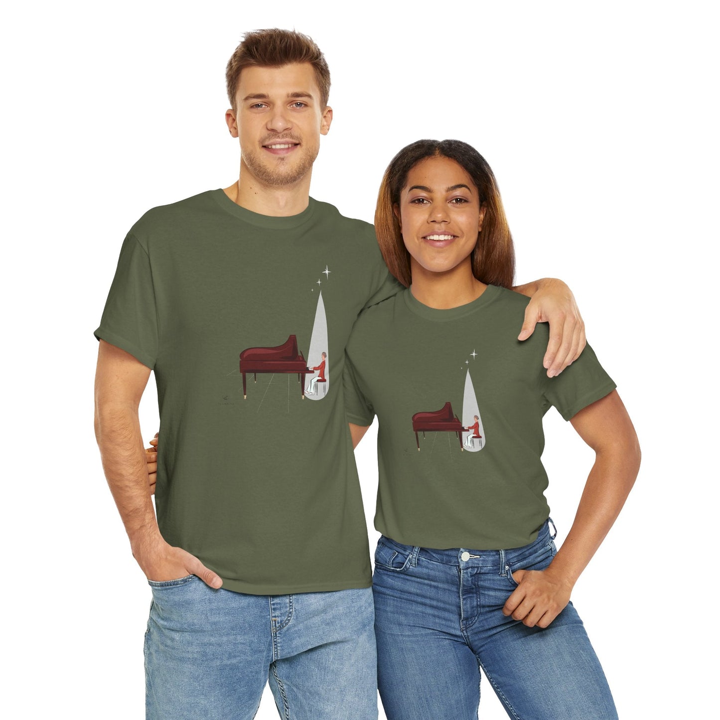 "La bonne étoile" - T-shirt unisexe 100% coton éco - responsable - The Corsicaner