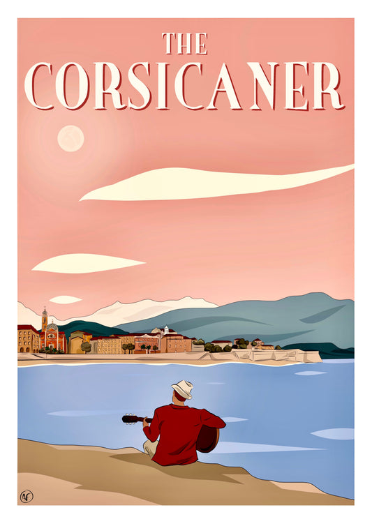 La promenade du soir (tirage d’art) - The Corsicaner