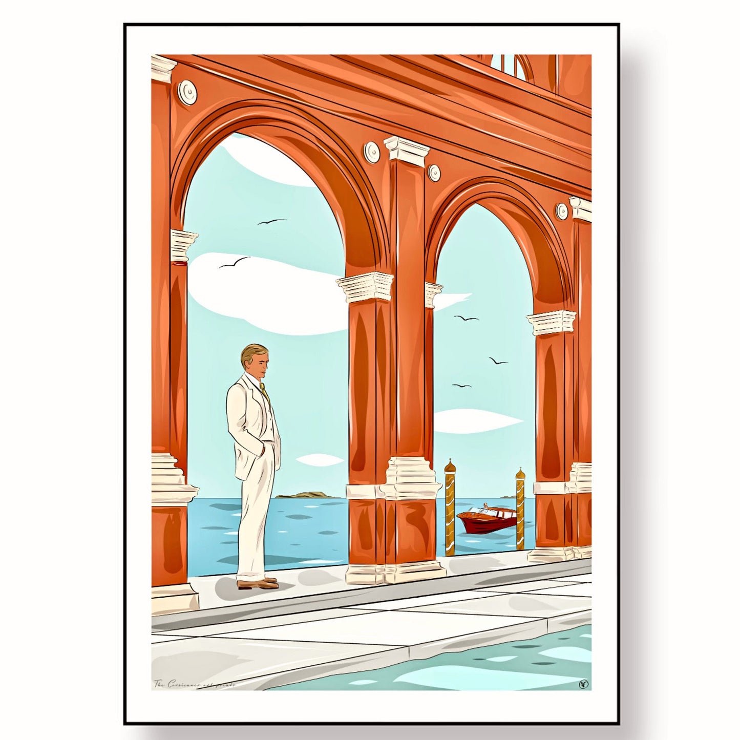 L’appuntamento a Venezia (tirage d’art) - The Corsicaner