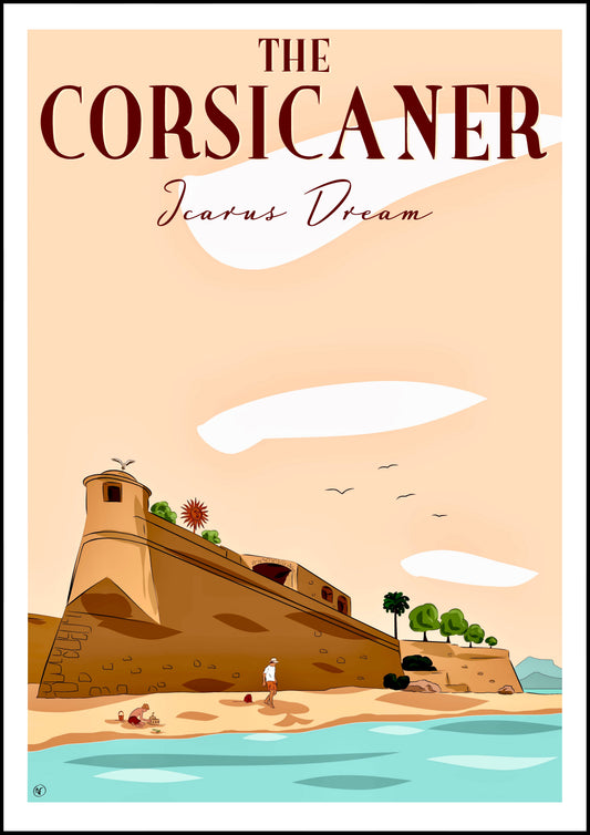 Le songe d’Icare (tirage d’art) - The Corsicaner