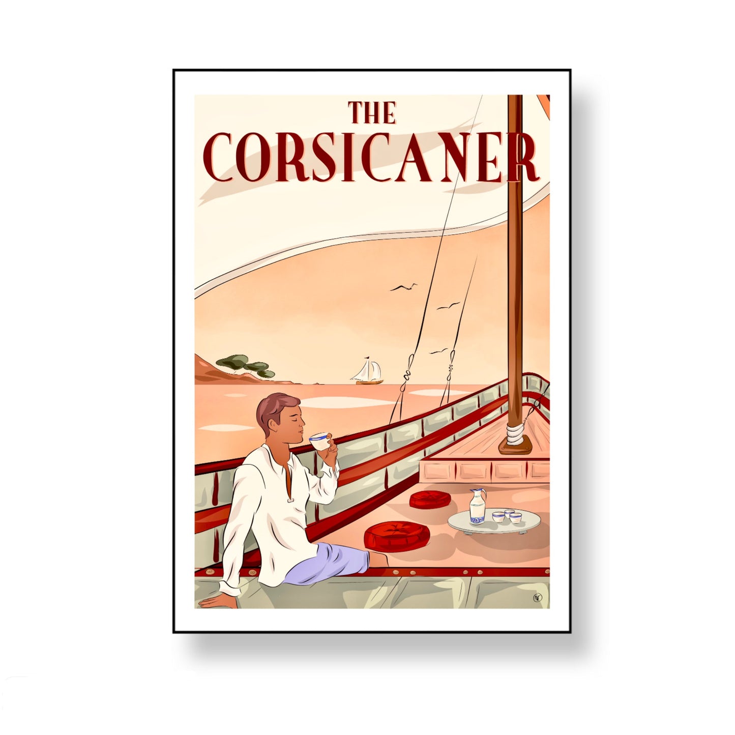 L’instant présent (tirage d’art) - The Corsicaner