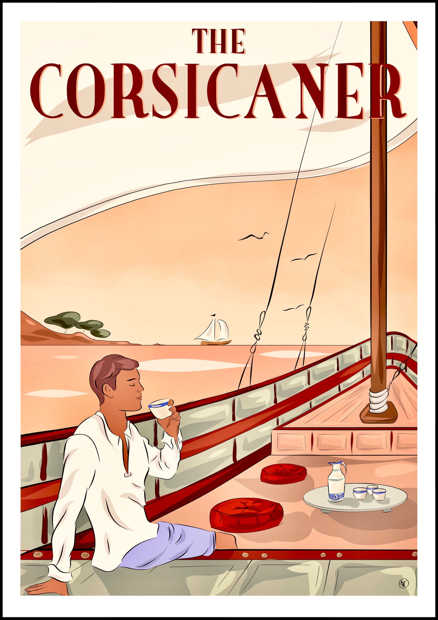 L’instant présent (tirage d’art) - The Corsicaner