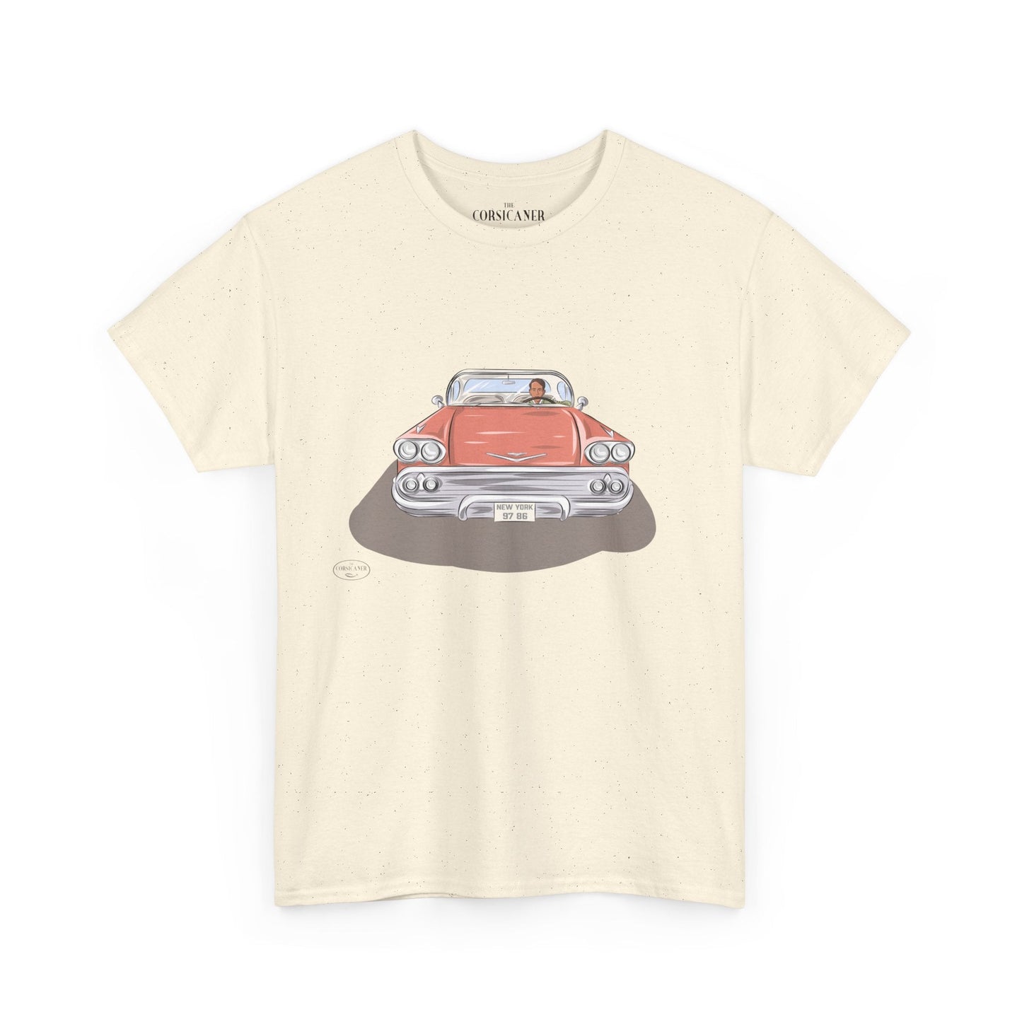 "Old Chevy" - T-shirt unisexe 100% coton éco - responsable - The Corsicaner