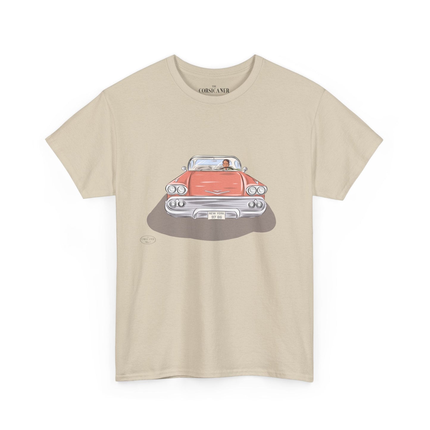 "Old Chevy" - T-shirt unisexe 100% coton éco - responsable - The Corsicaner