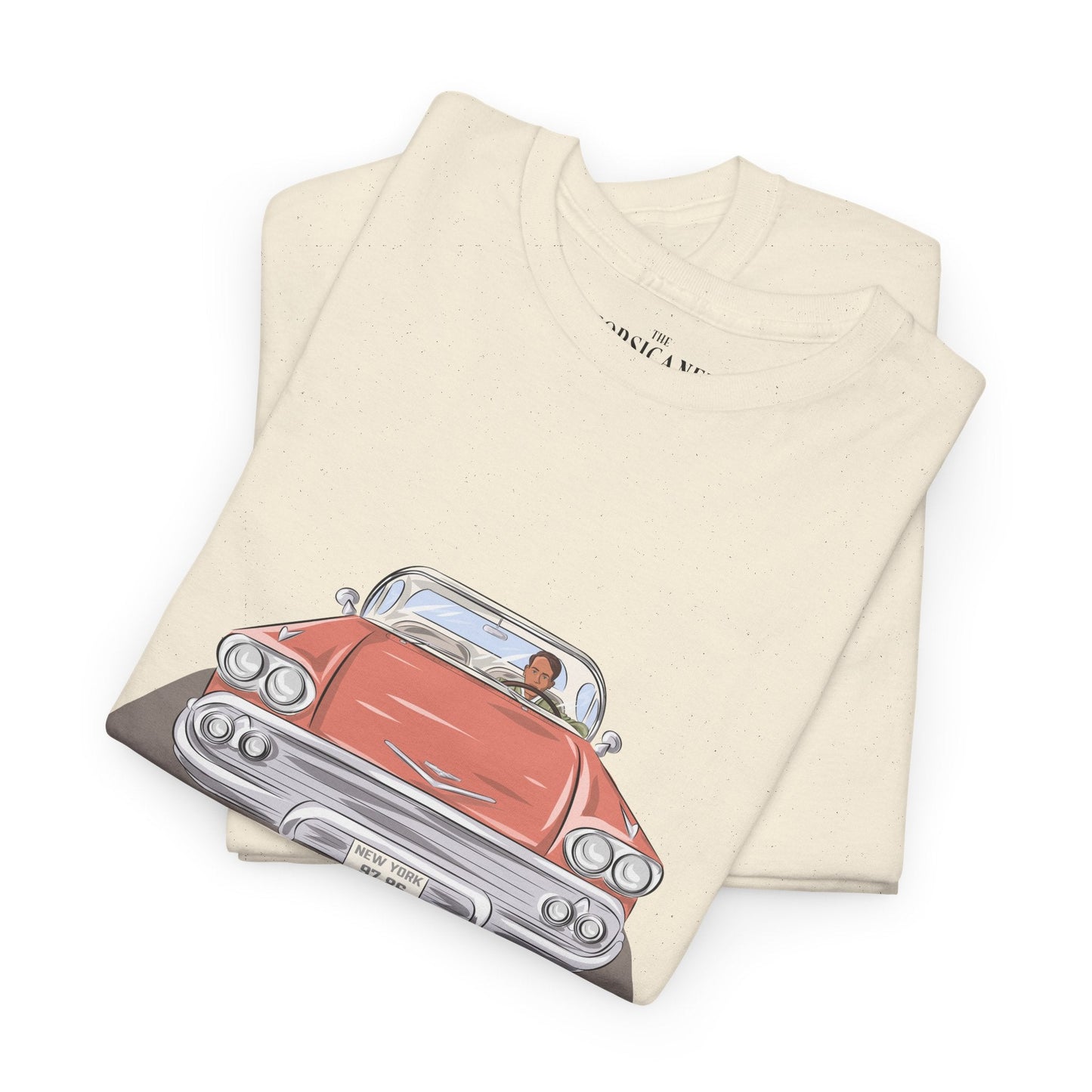 "Old Chevy" - T-shirt unisexe 100% coton éco - responsable - The Corsicaner