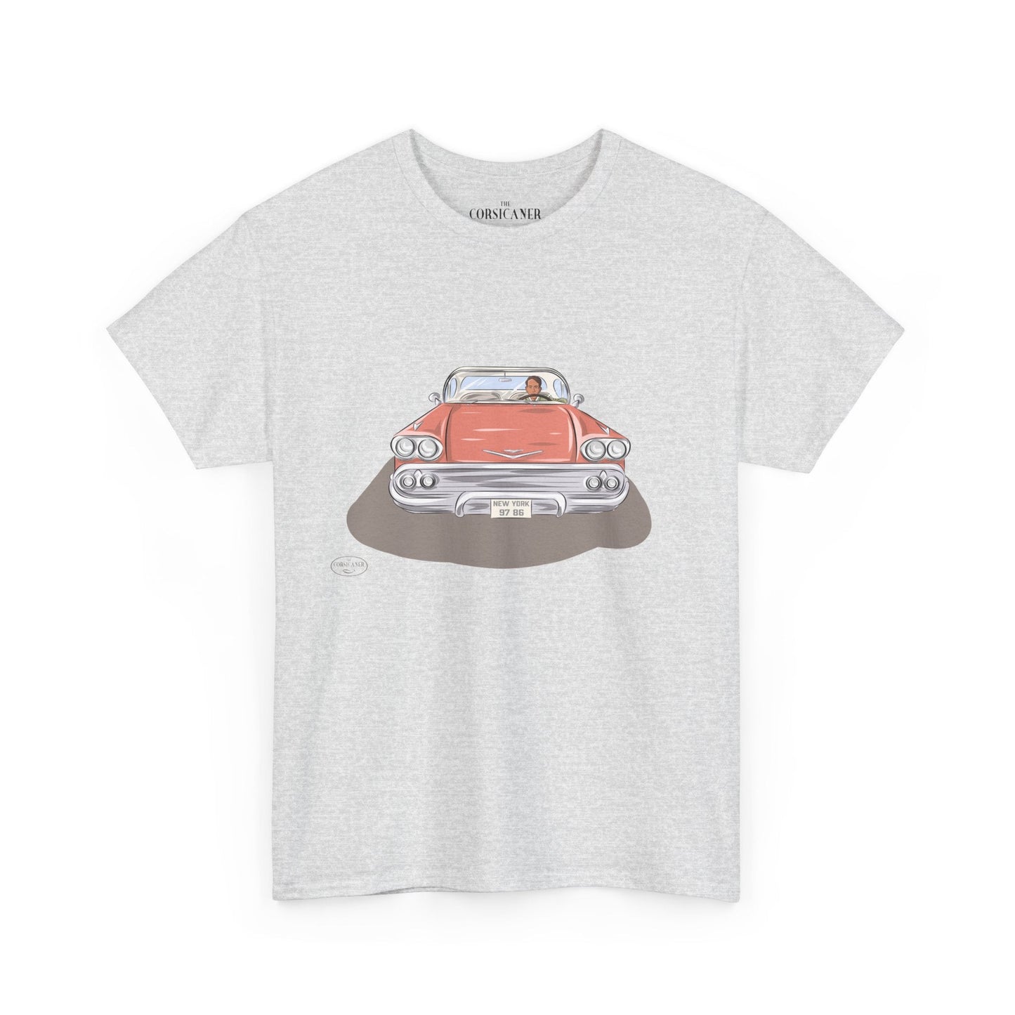 "Old Chevy" - T-shirt unisexe 100% coton éco - responsable - The Corsicaner