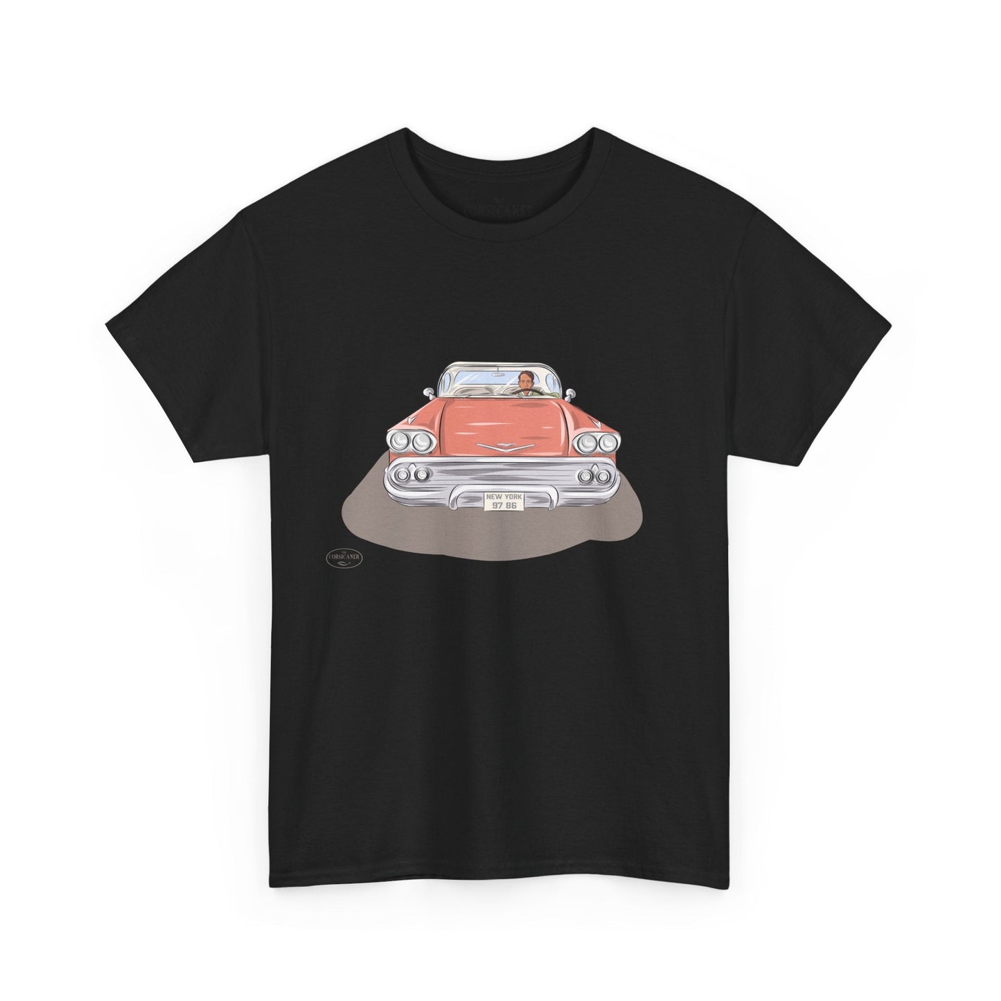 "Old Chevy" - T-shirt unisexe 100% coton éco - responsable - The Corsicaner