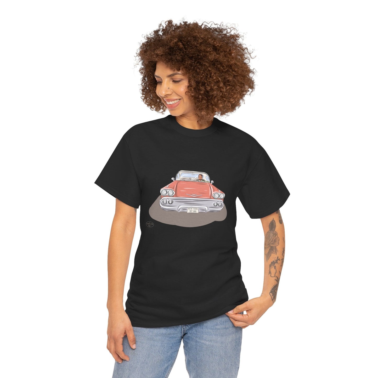 "Old Chevy" - T-shirt unisexe 100% coton éco - responsable - The Corsicaner