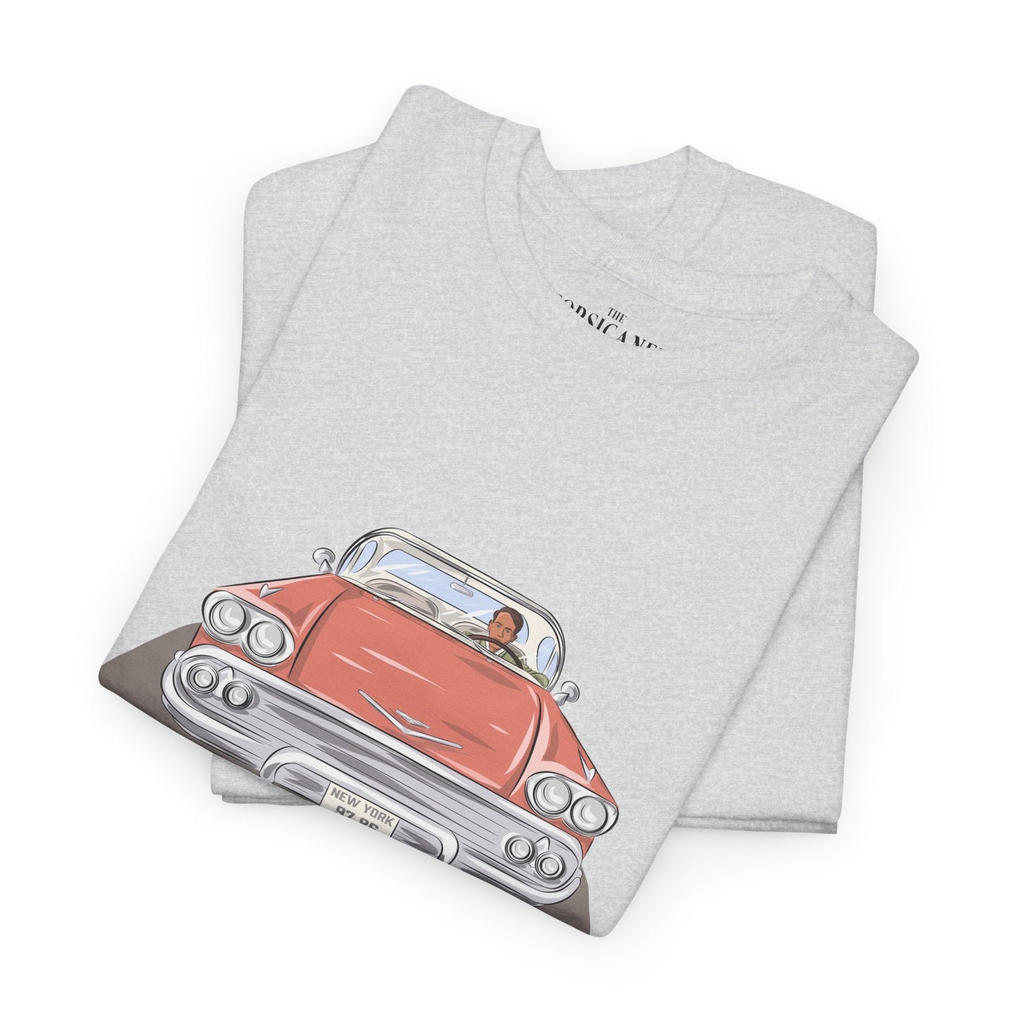 "Old Chevy" - T-shirt unisexe 100% coton éco - responsable - The Corsicaner