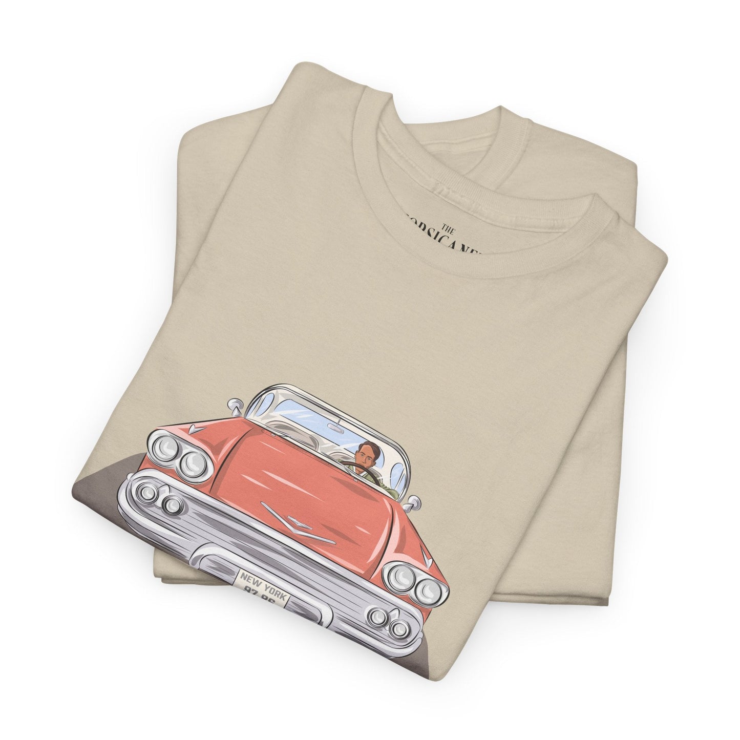 "Old Chevy" - T-shirt unisexe 100% coton éco - responsable - The Corsicaner