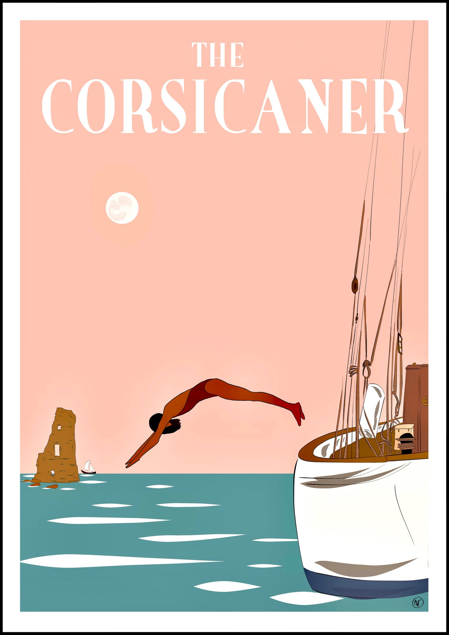 L’appel de la mer (tirage d’art) - The Corsicaner