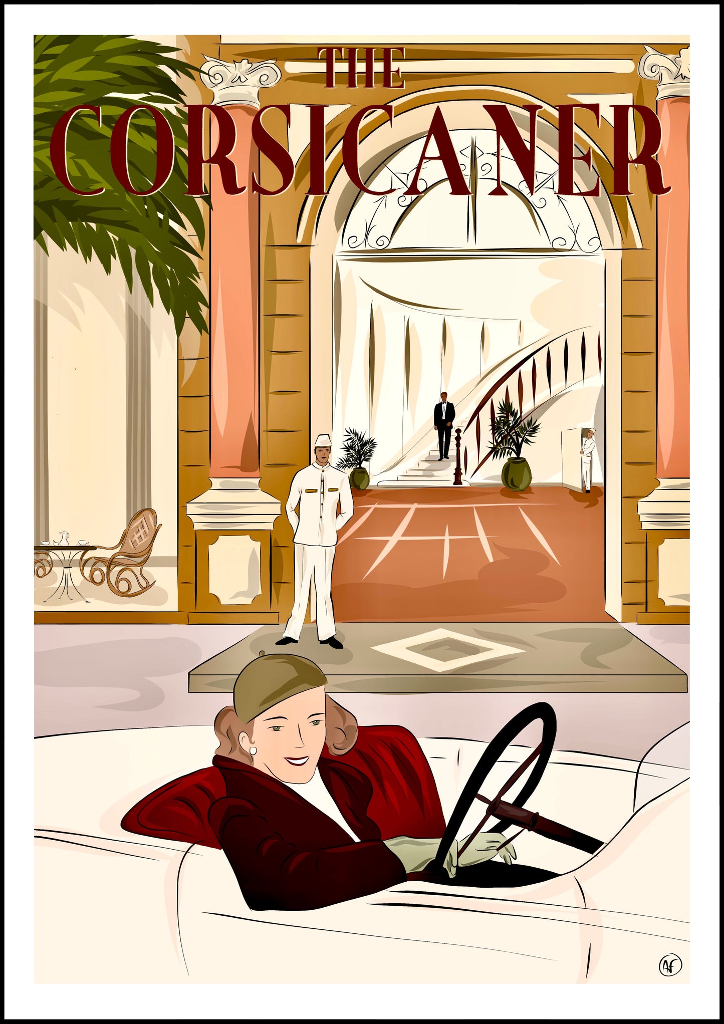 Le Grand Hôtel (tirage d’art) - The Corsicaner