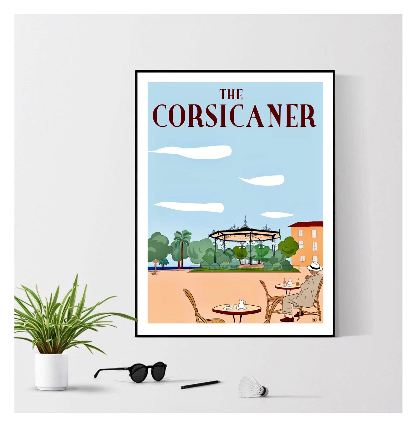 Le kiosque à musique (tirage d’art) - The Corsicaner