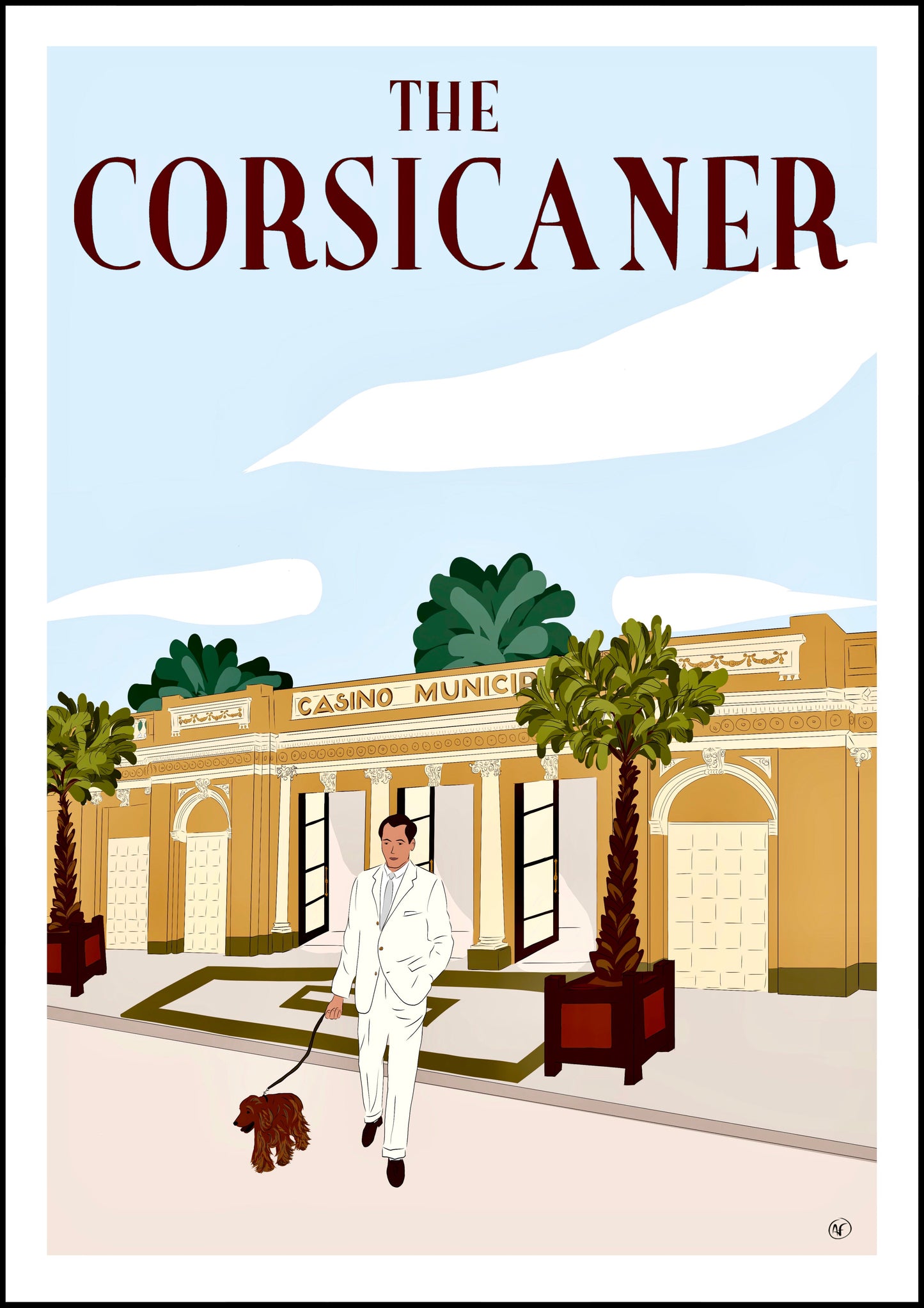 Rouge, impair et passe (tirage d’art) - The Corsicaner