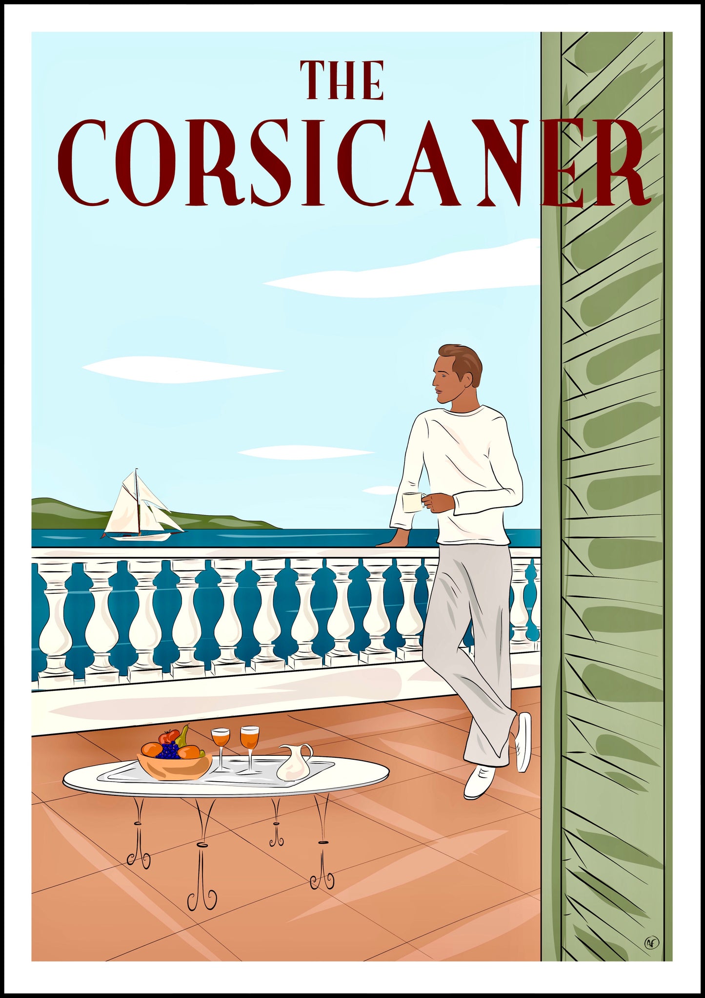 Un beau matin d’été (tirage d’art) - The Corsicaner