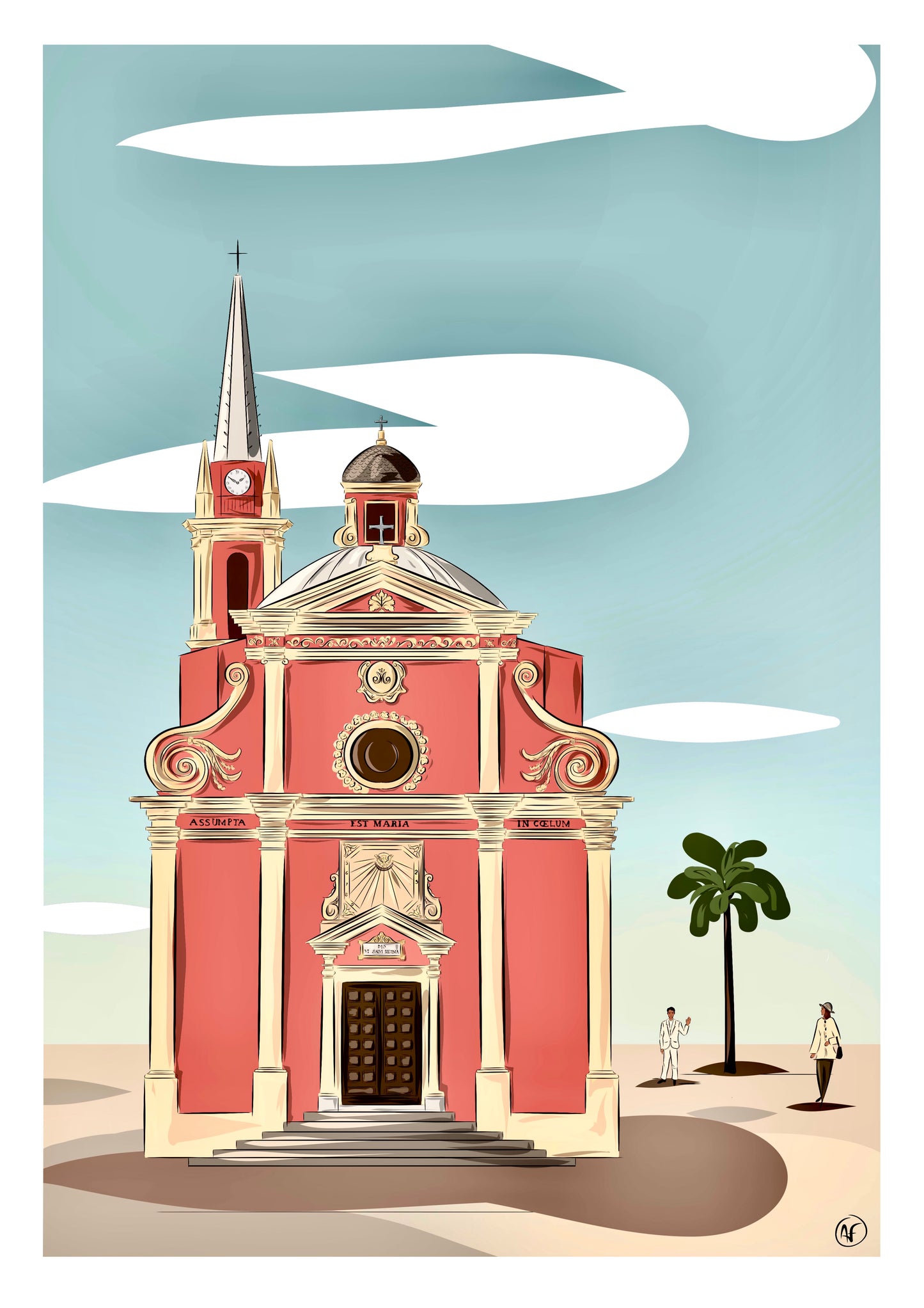 Sainte-Marie Majeure, l’adieu. (tirage d’art)