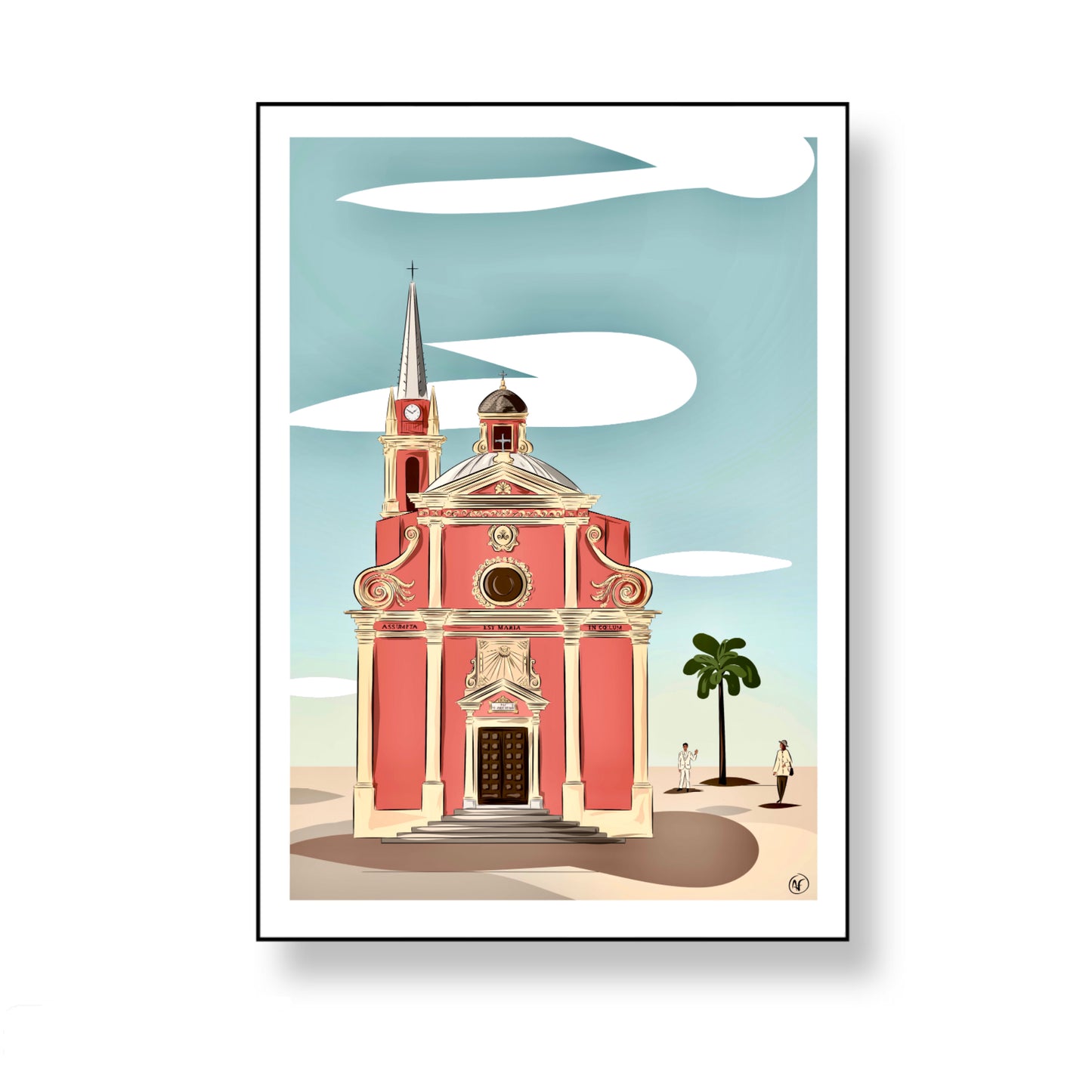 Sainte-Marie Majeure, l’adieu. (tirage d’art)