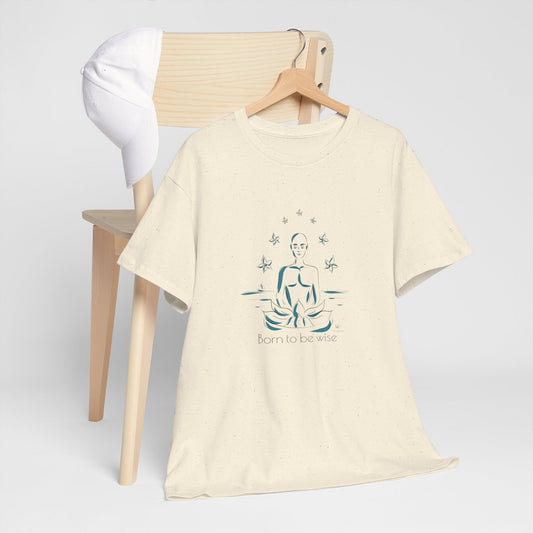 'Born to Be Wise' - T-shirt unisexe 100% coton éco - responsable - The Corsicaner
