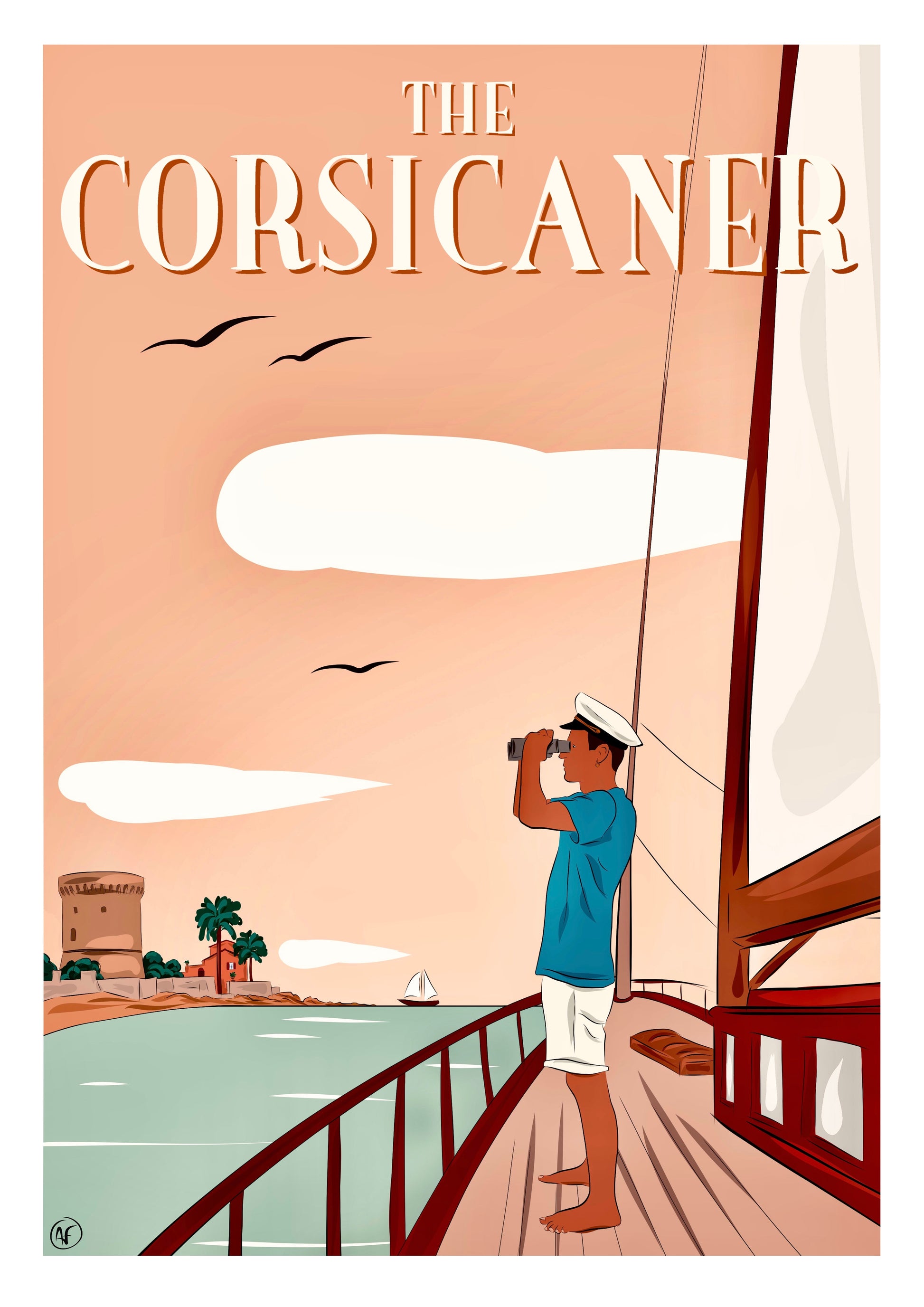 Cap sur le cap (tirage d’art) - The Corsicaner