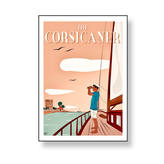 Cap sur le cap (tirage d’art) - The Corsicaner