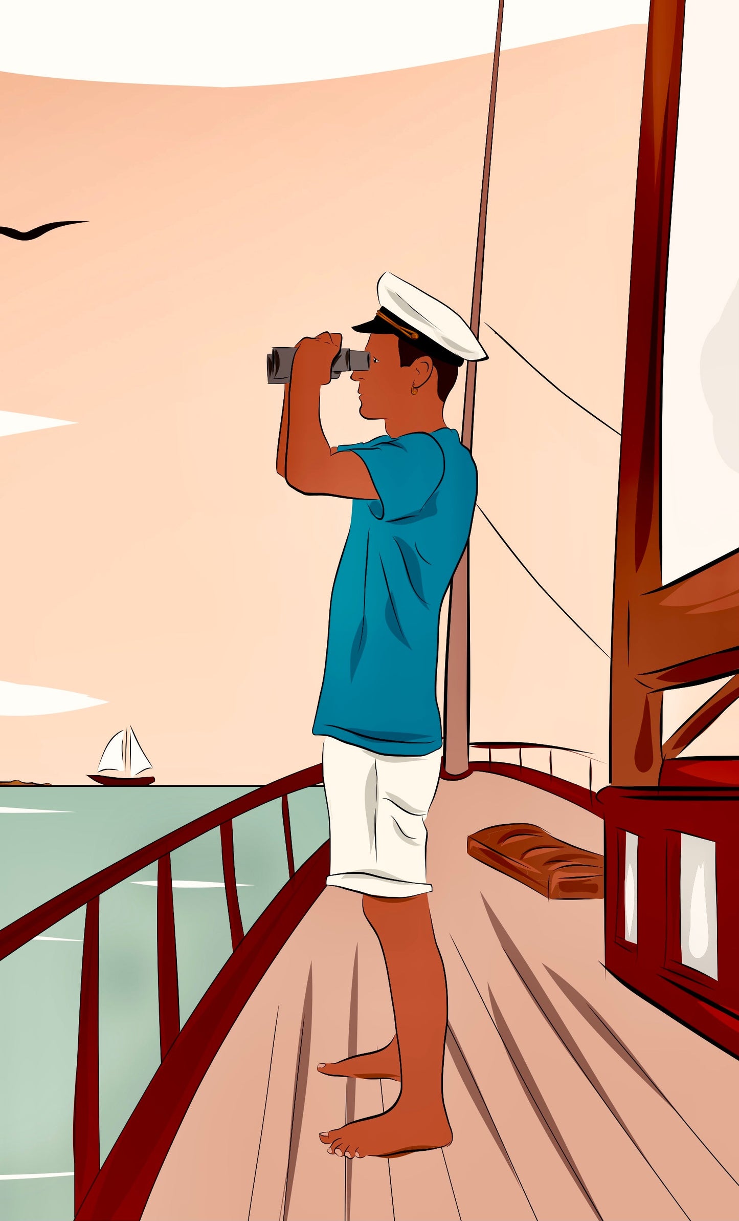 Cap sur le cap (tirage d’art) - The Corsicaner
