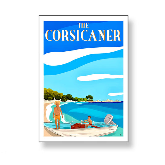 Dessine - moi le pin de Palombaggia (tirage d’art) - The Corsicaner