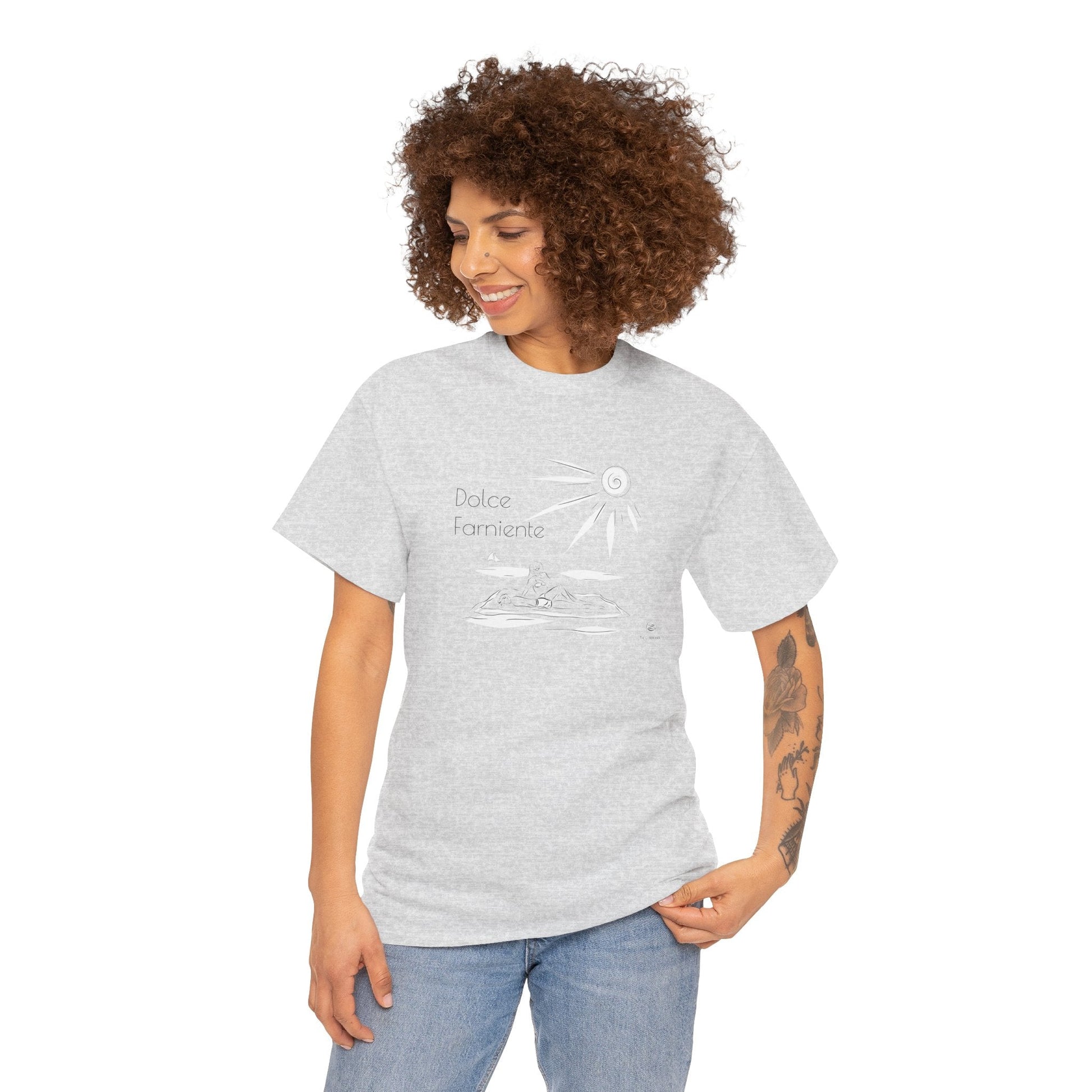 "Dolce Farniente" T-shirt unisexe 100% coton éco - responsable - The Corsicaner