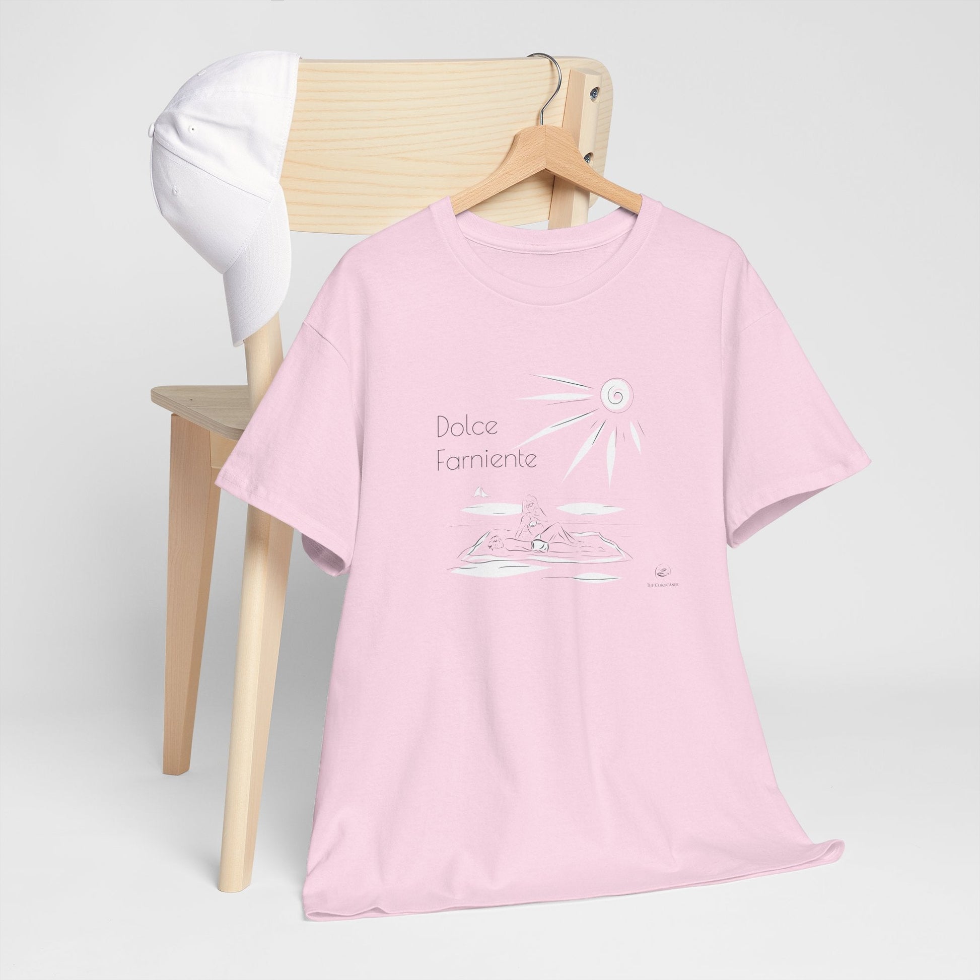 "Dolce Farniente" T-shirt unisexe 100% coton éco - responsable - The Corsicaner