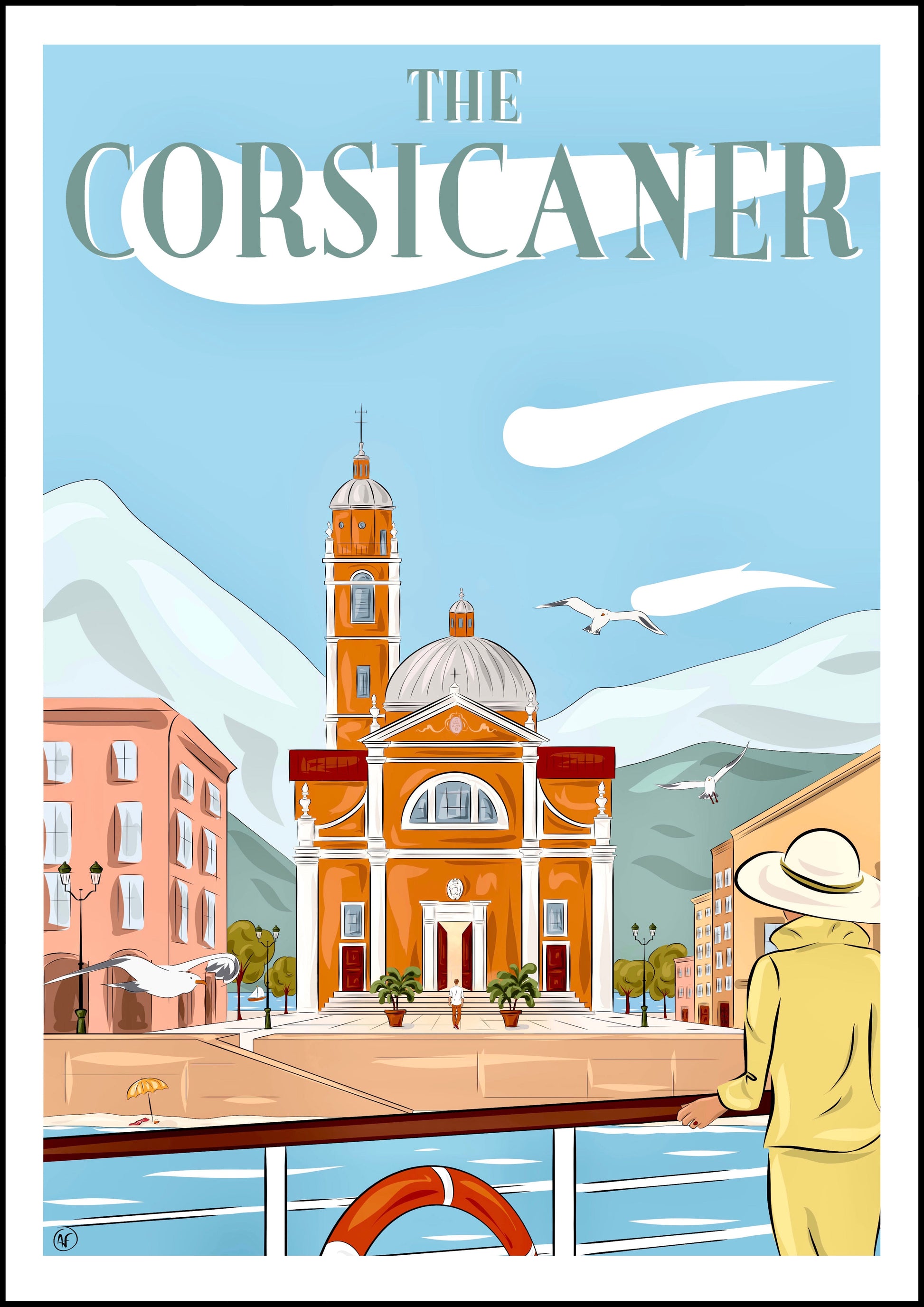 Entre ciel et mer (tirage d’art) - The Corsicaner