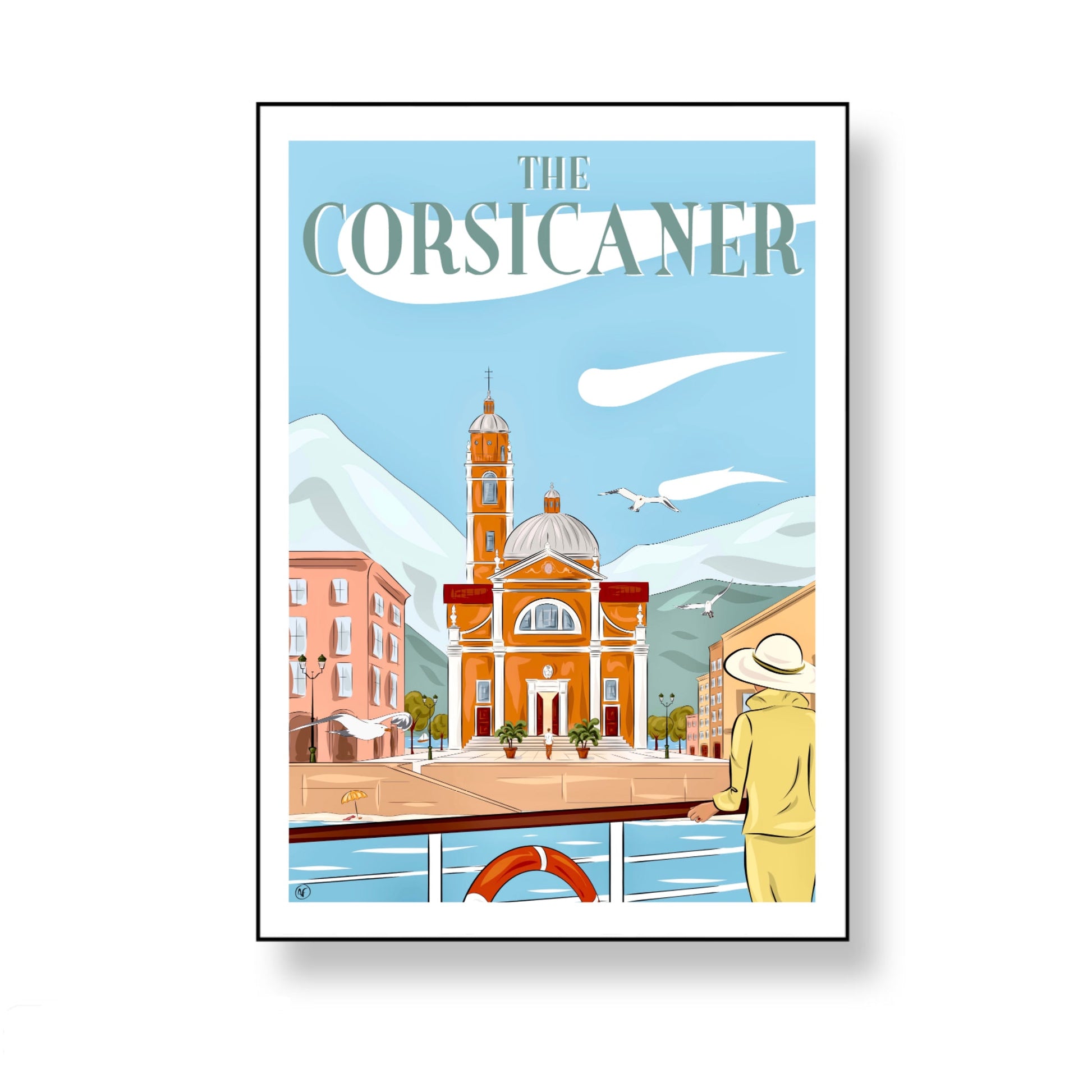 Entre ciel et mer (tirage d’art) - The Corsicaner