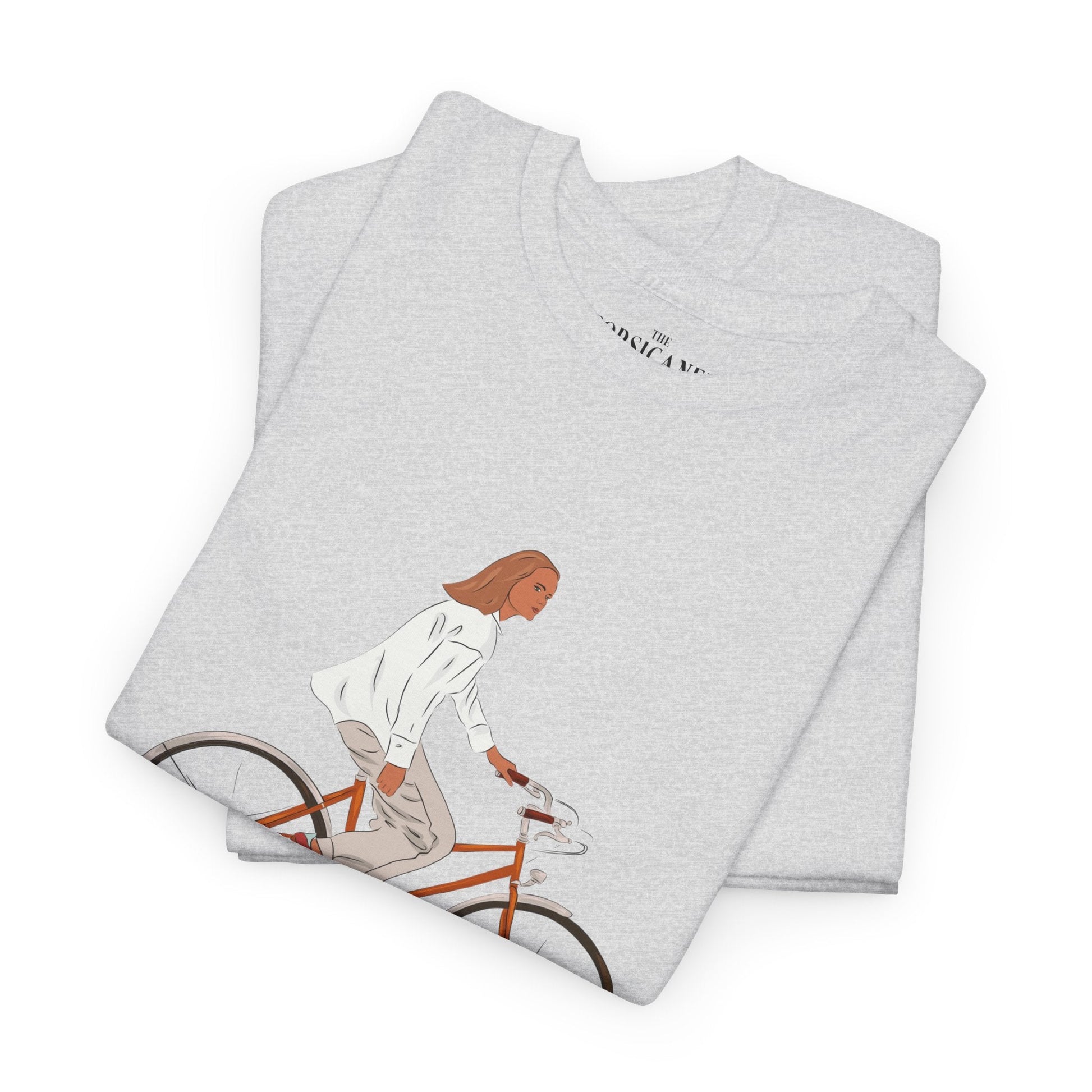 "La bicyclette" - T-shirt unisexe 100% coton éco - responsable - The Corsicaner