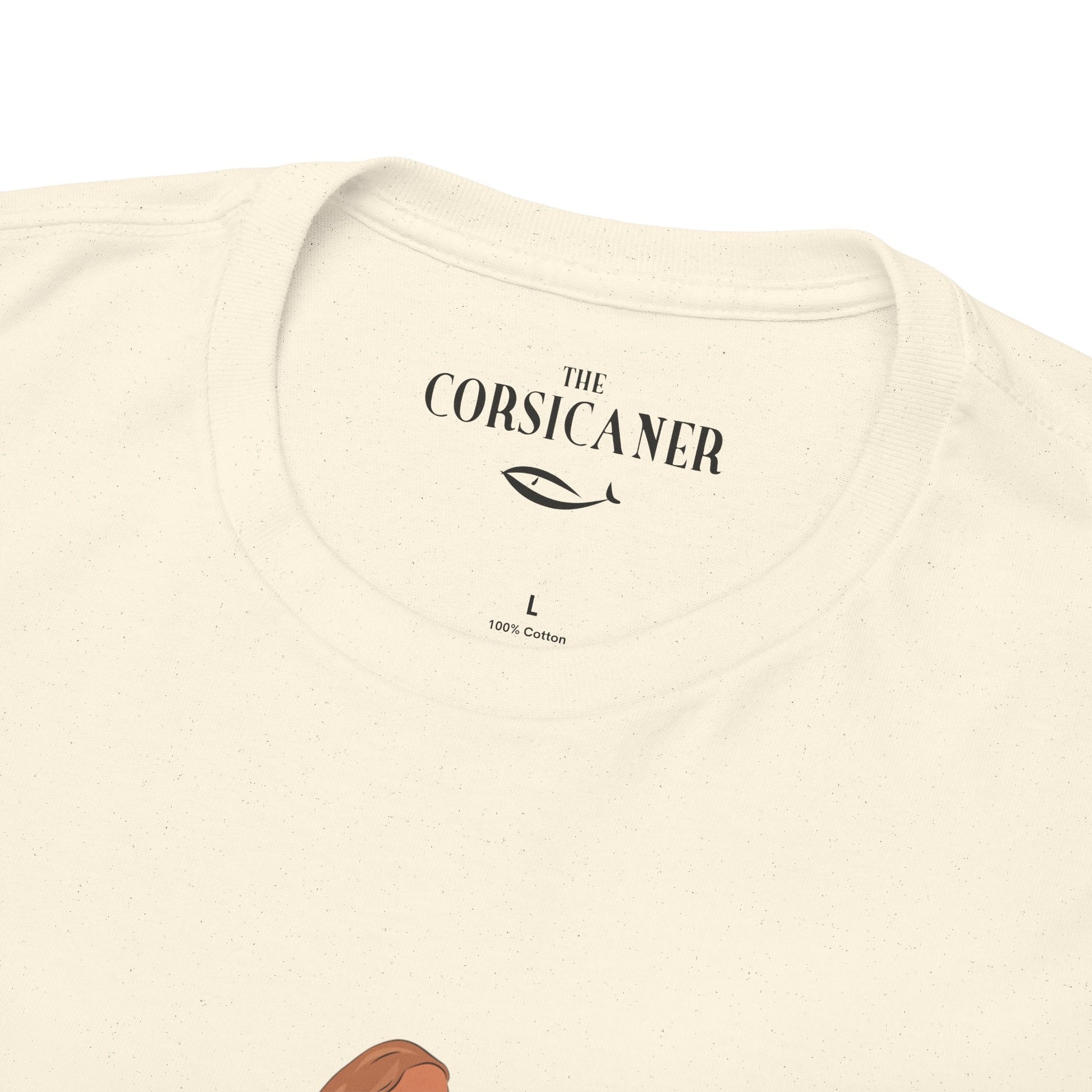 "La bicyclette" - T-shirt unisexe 100% coton éco - responsable - The Corsicaner