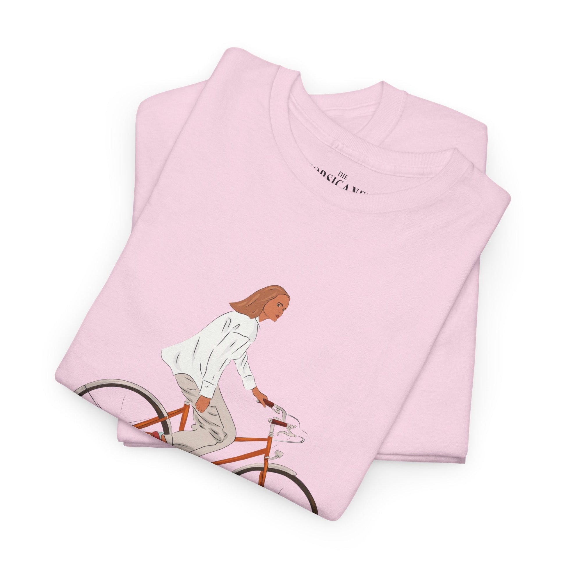 "La bicyclette" - T-shirt unisexe 100% coton éco - responsable - The Corsicaner