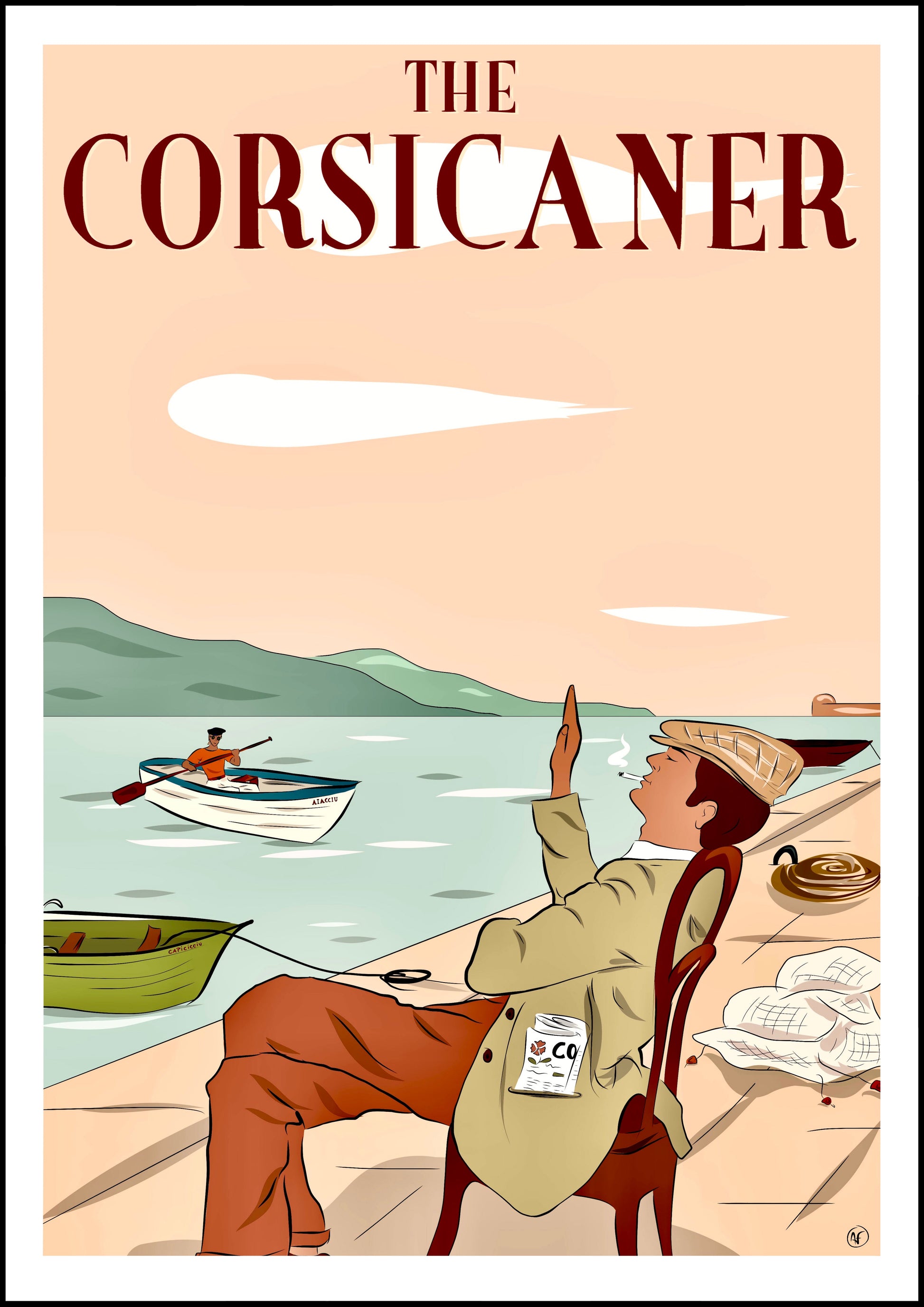 L’Ajaccien (tirage d’art) - The Corsicaner