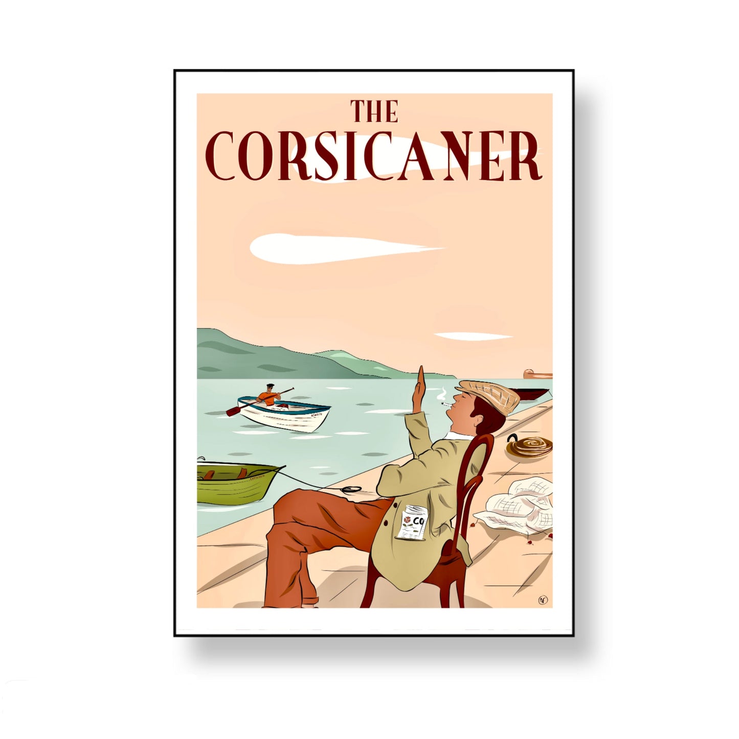 L’Ajaccien (tirage d’art) - The Corsicaner
