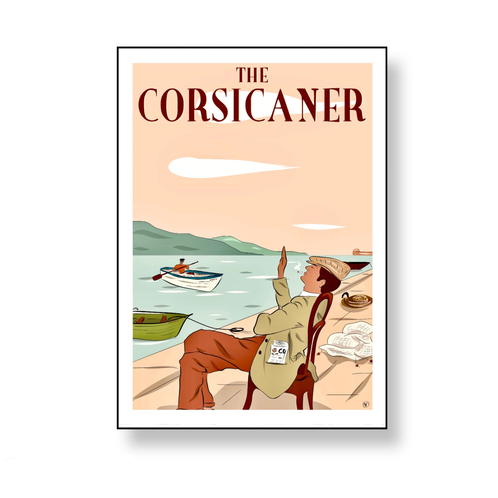 L’Ajaccien (tirage d’art) - The Corsicaner