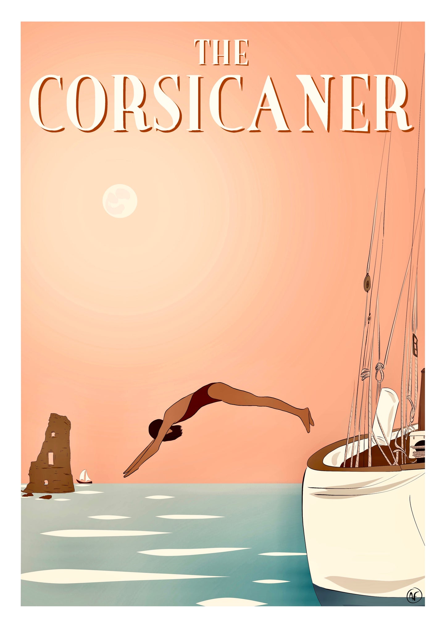 L’appel de la mer (tirage d’art) - The Corsicaner