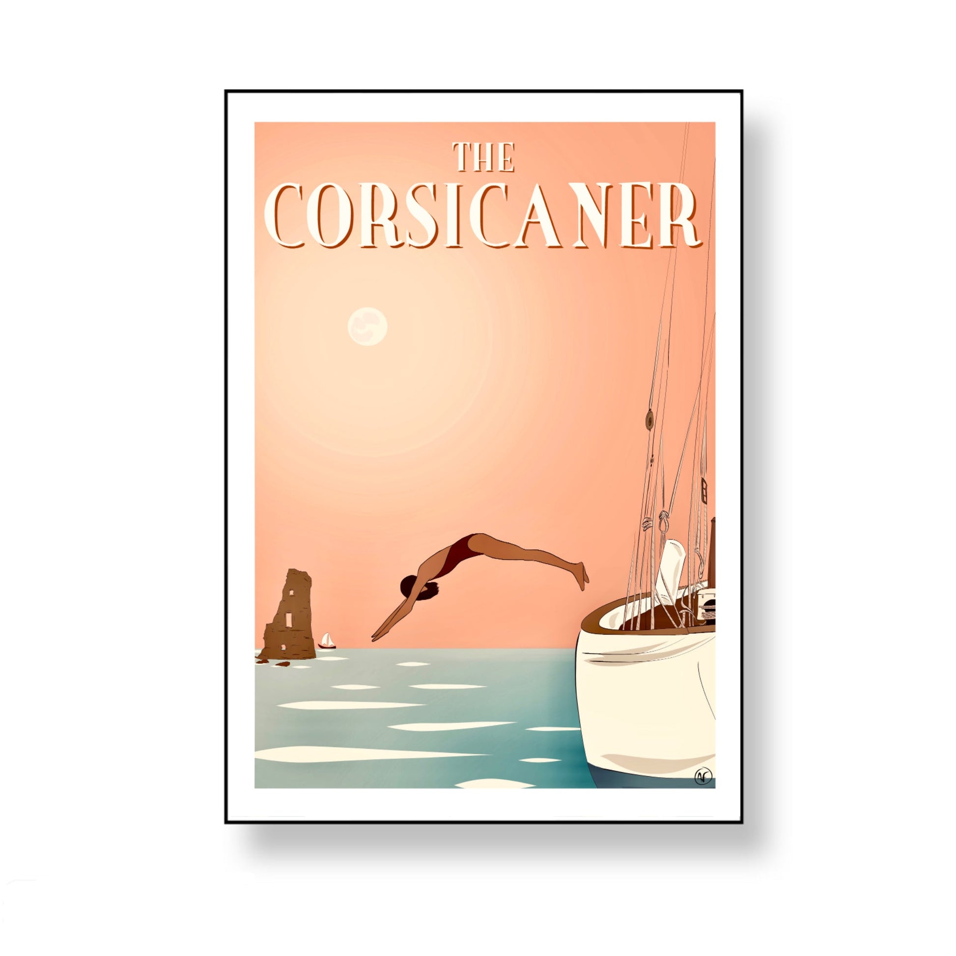 L’appel de la mer (tirage d’art) - The Corsicaner
