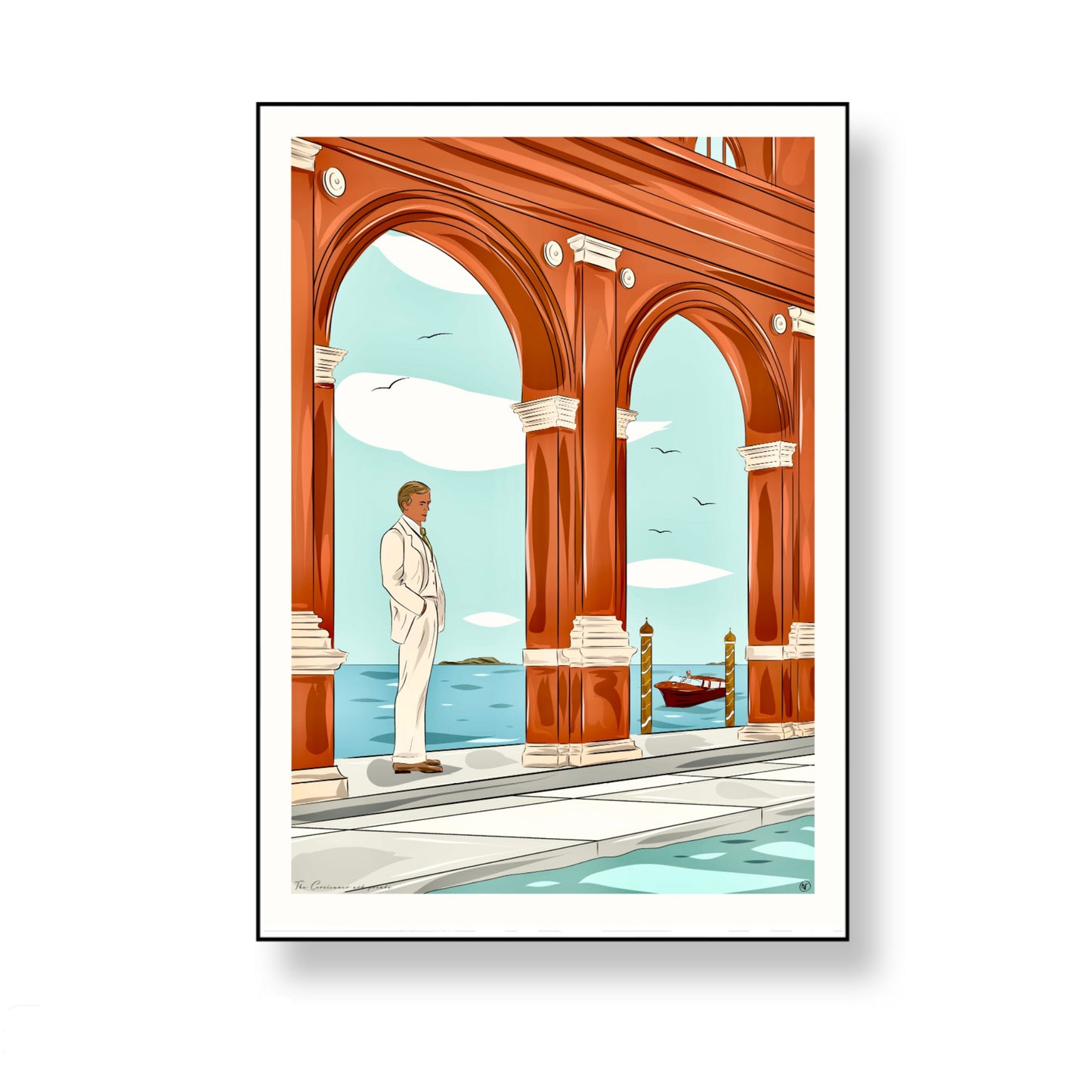 L’appuntamento a Venezia (tirage d’art) - The Corsicaner