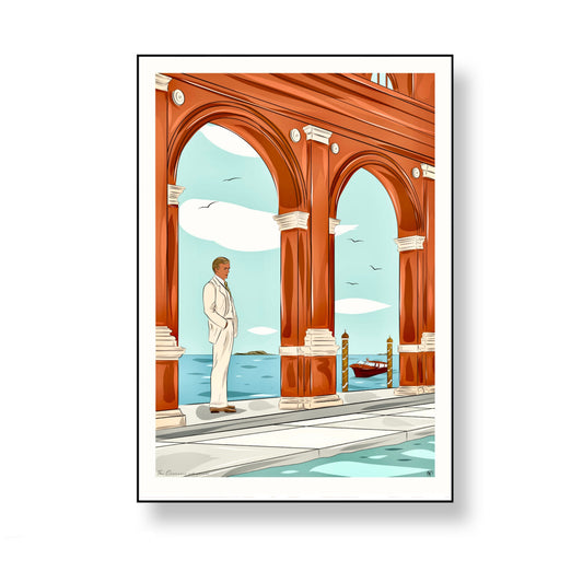 L’appuntamento a Venezia (tirage d’art) - The Corsicaner